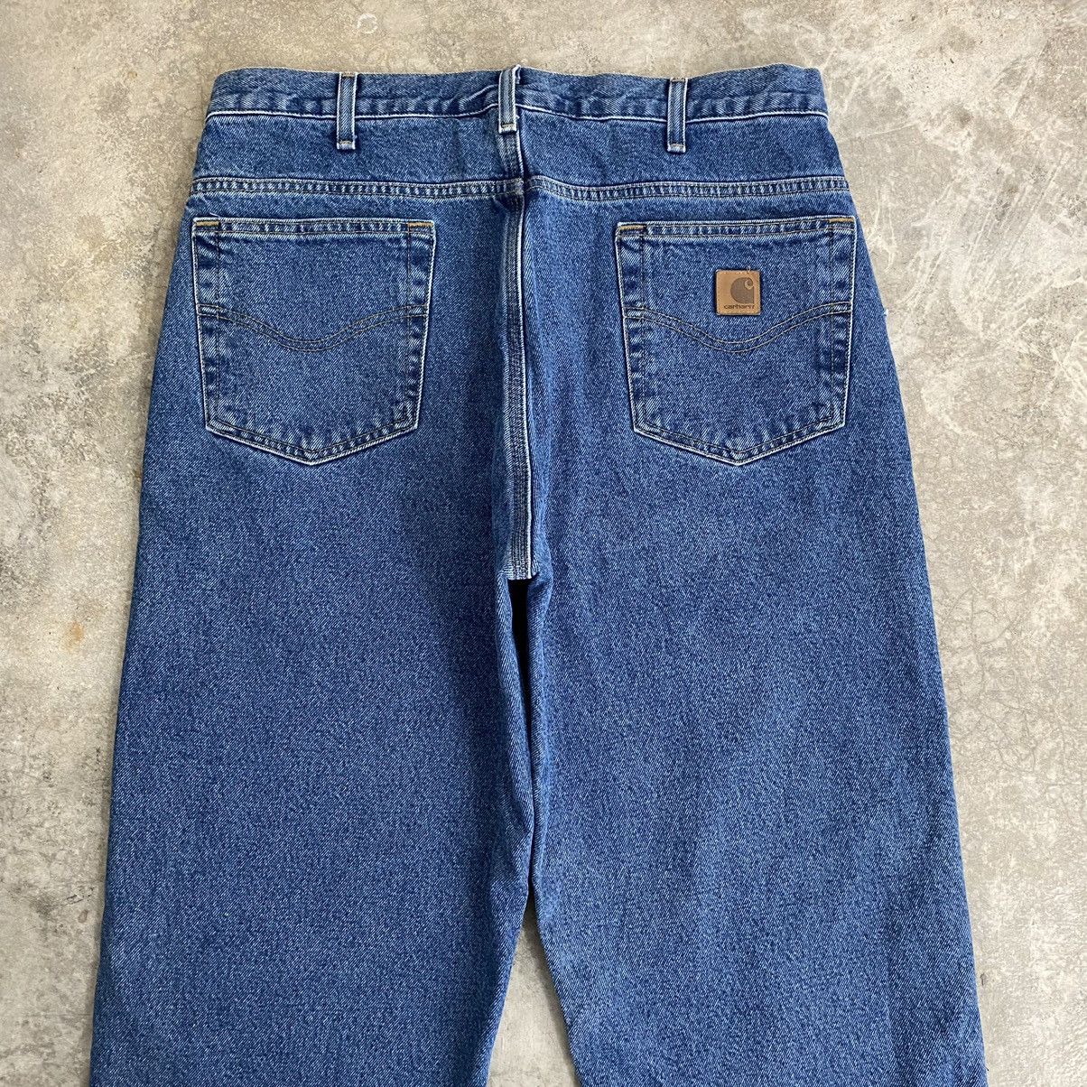 Carhartt Vintage Carhartt Blanket Lined Relaxed Fit Denim Jeans Size US 35 - 20 Thumbnail