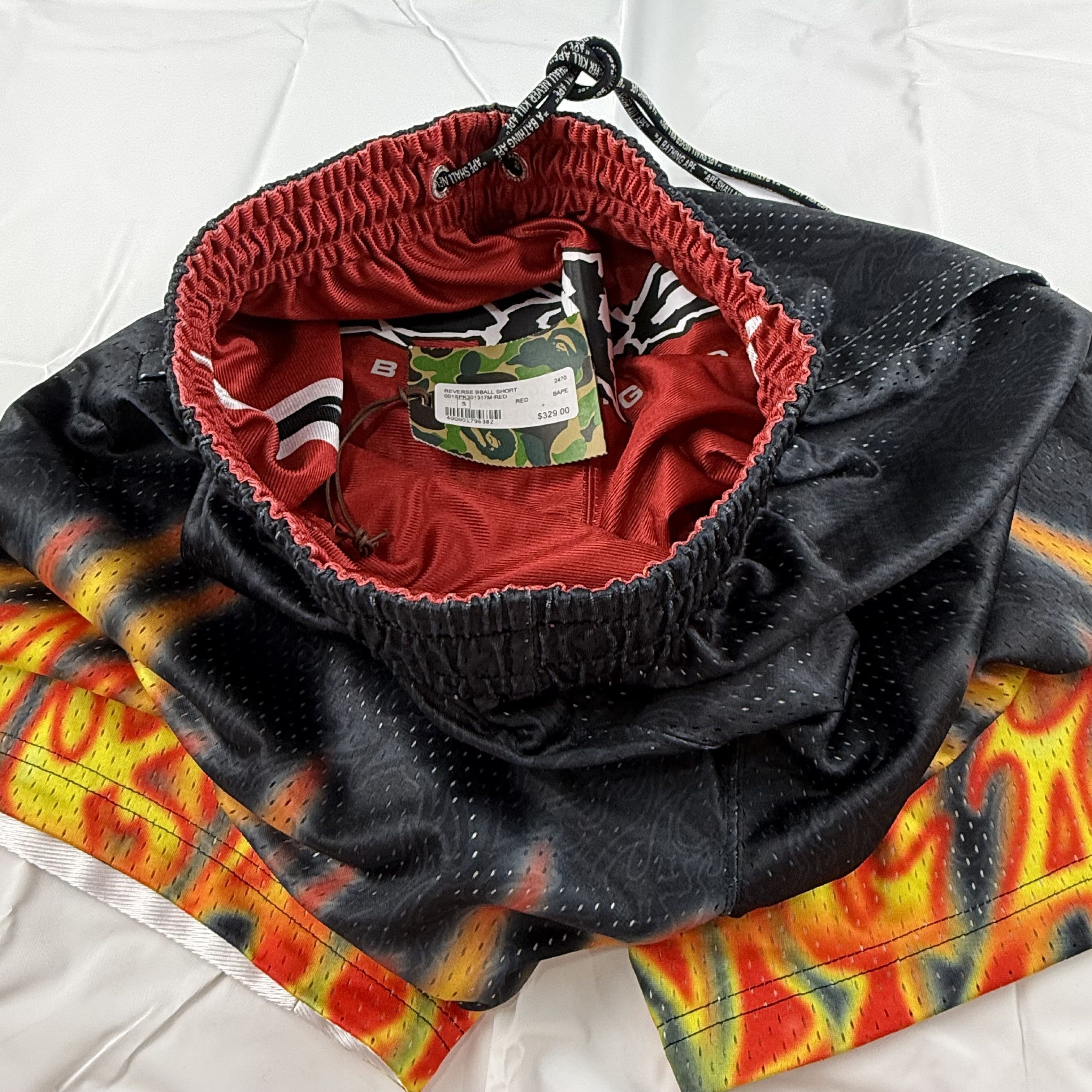 Bape BAPE Reversible Basketball Shorts Size US 28 / EU 44 - 14 Thumbnail