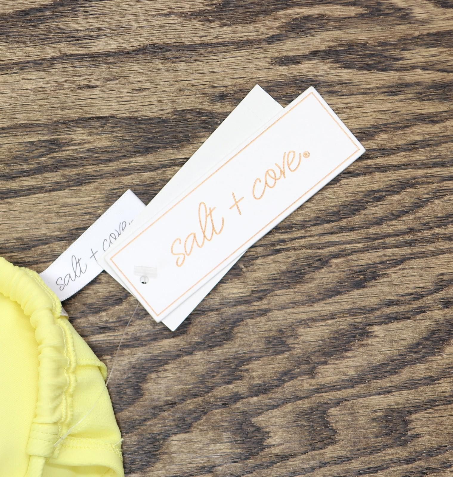 Other Salt + Cove Sweetheart Bikini Top Swim Lemon Drop Yellow S Size ONE SIZE - 3 Thumbnail