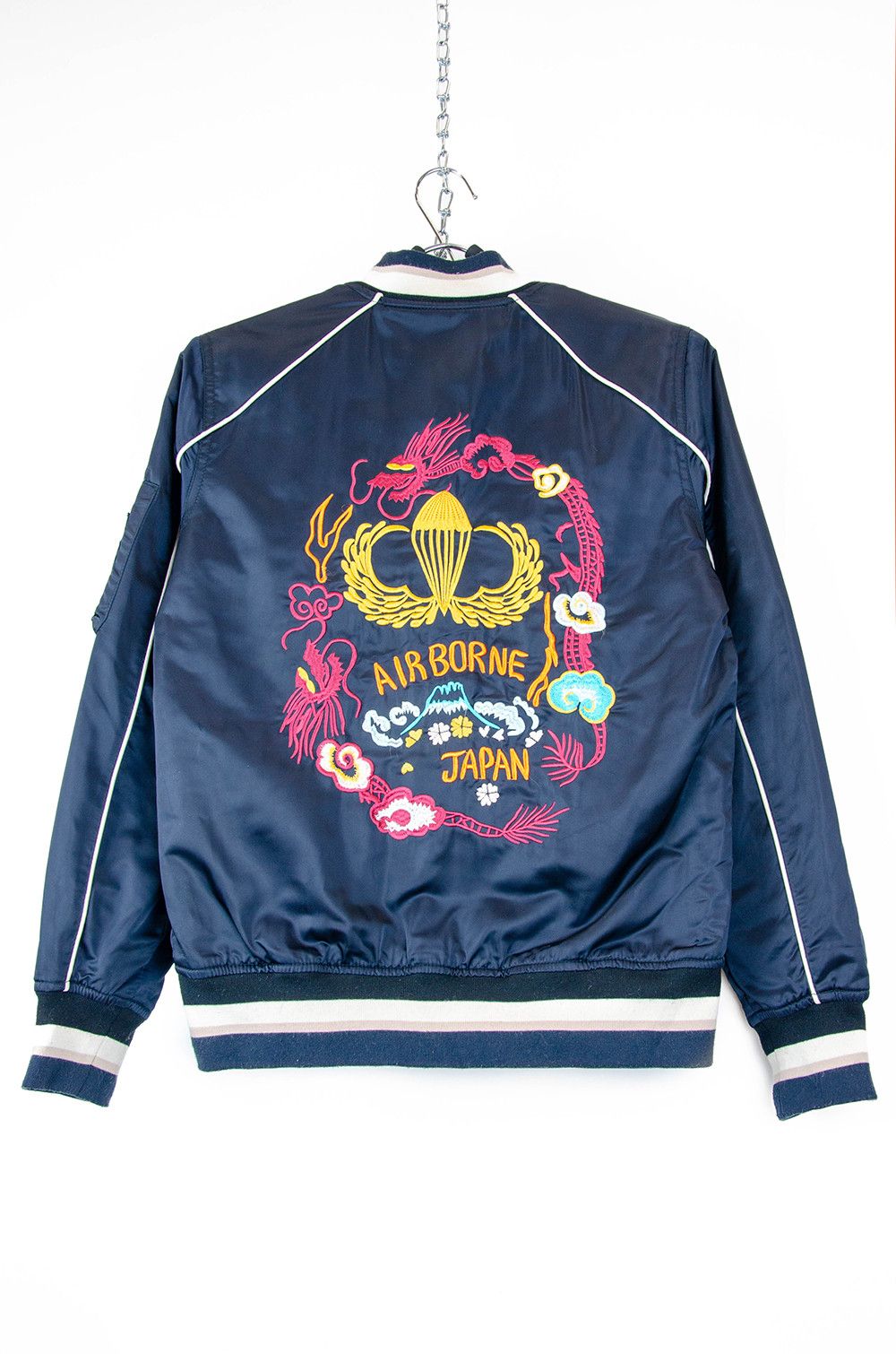 Schott Schott Airborne Japan Dragon Sukajan Bomber - Size XS Size US XS / EU 42 / 0 - 2 Thumbnail