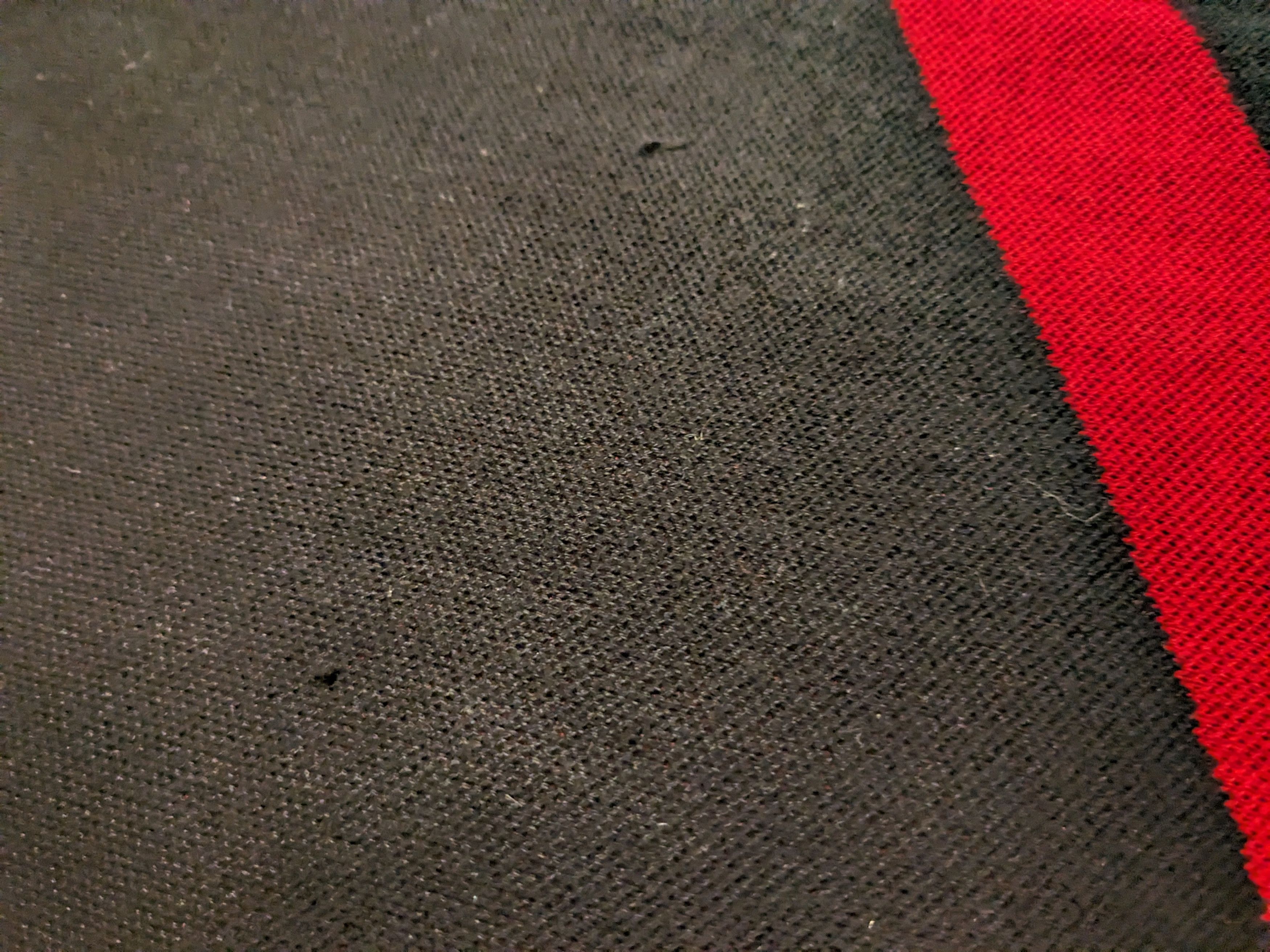 Givenchy Givenchy Scarf Fringe Logo Football Red Black Cotton 74" Size ONE SIZE - 11 Thumbnail