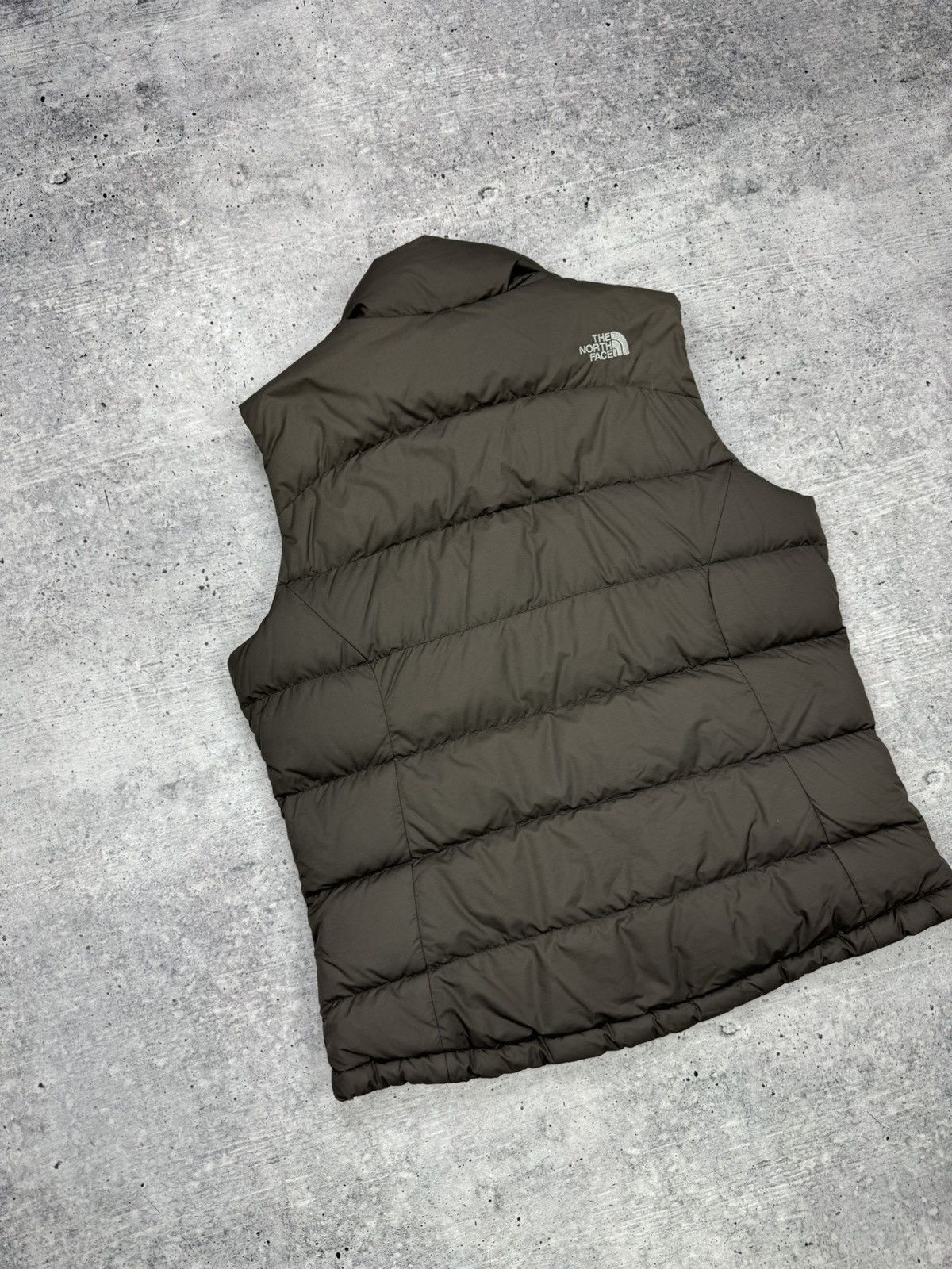 The North Face × Vintage Vintage Y2K The North Face 700 Down Brown Puffer Vest Jacket Size L / US 10 / IT 46 - 19 Thumbnail