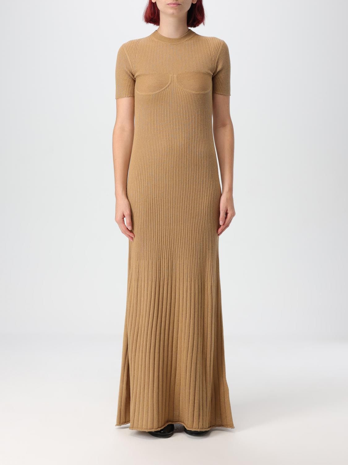 Max Mara Dress Woman Beige