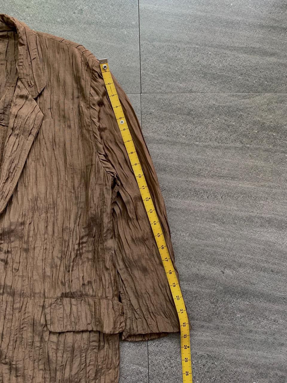 Issey Miyake FREE TAX! 90s Pleated Blazer Jacket Size US M / EU 48-50 / 2 - 11 Thumbnail