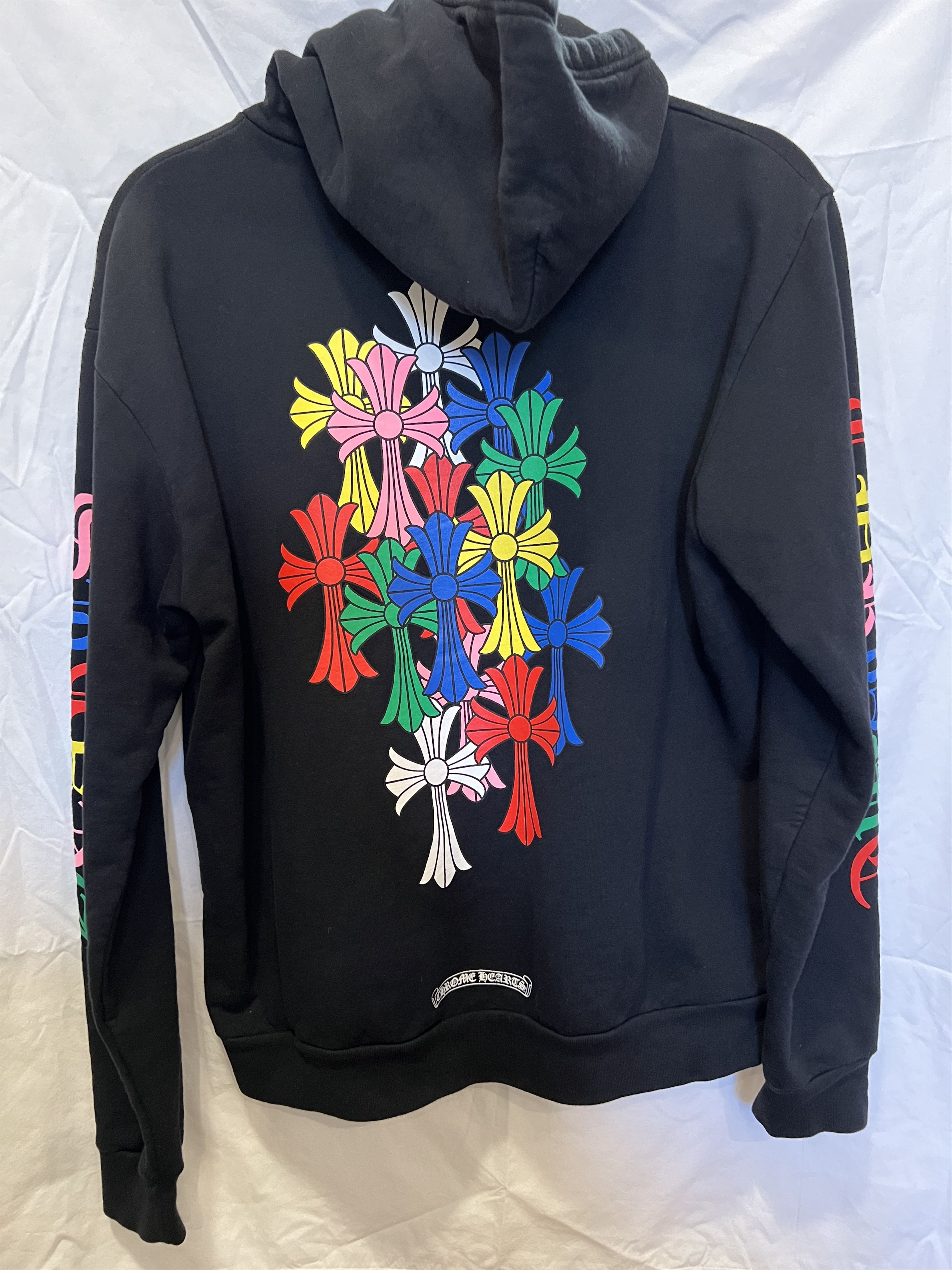 Chrome Hearts CH Multicolor Cemetery Cross Pullover Size US M / EU 48-50 / 2 - 2 Thumbnail