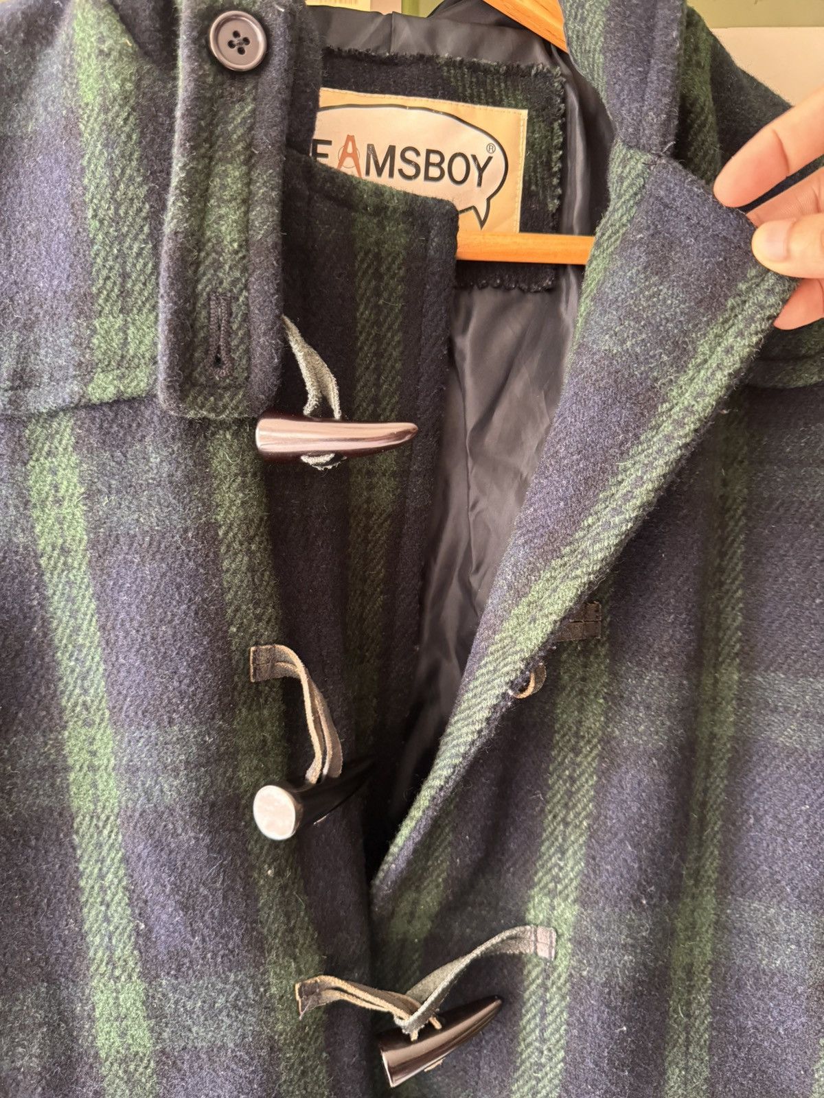 If Six Was Nine BEAMSBOY DUFFLE WOOL COAT Size S / US 4 / IT 40 - 6 Thumbnail