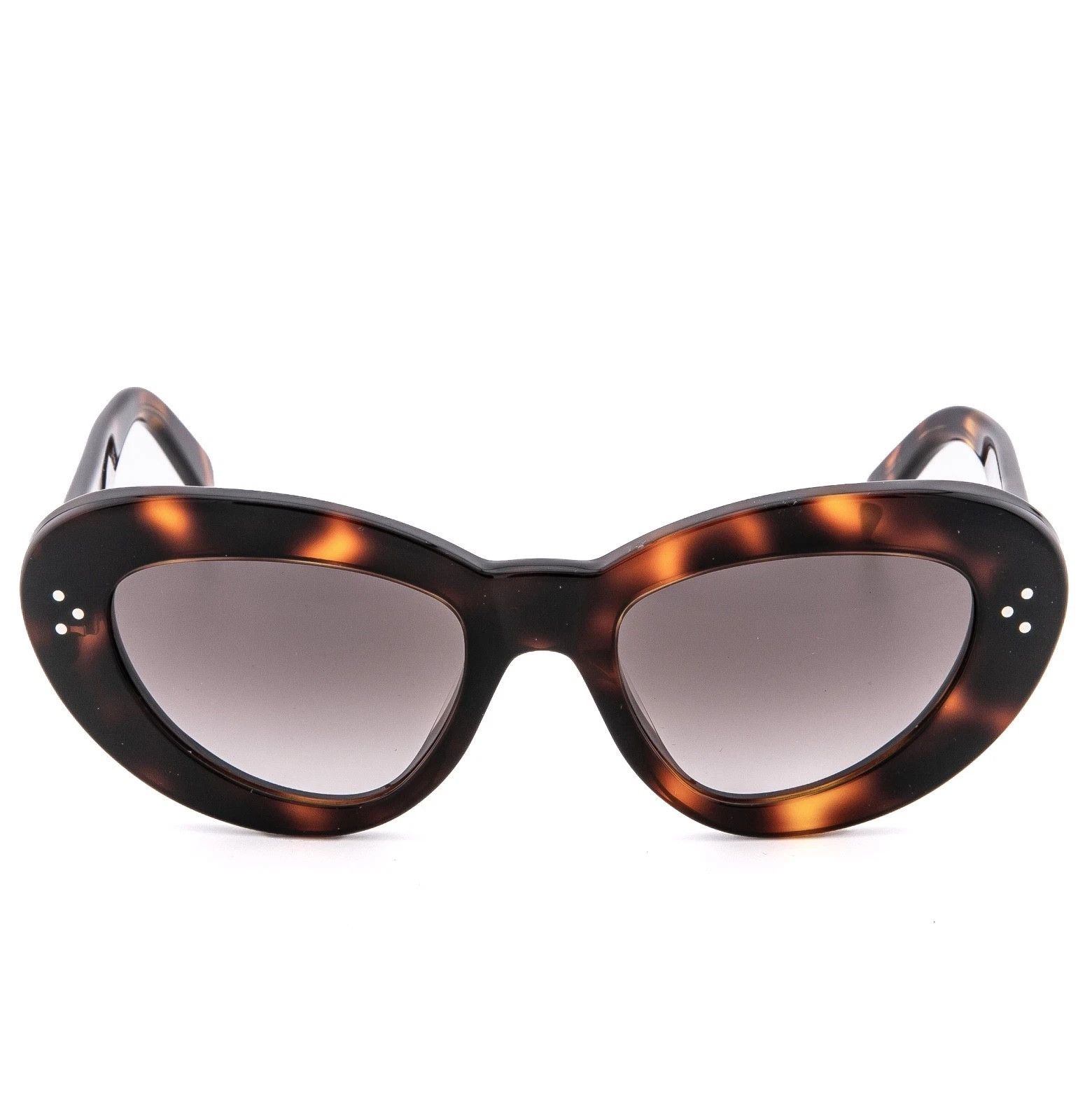 Celine CELINE 40320 CL40320U BOLD 3 Dots Brown Havana Sunglass 52F Size ONE SIZE - 2 Thumbnail