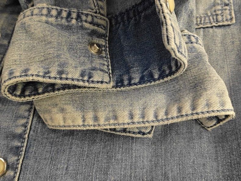 Givenchy Givenchy Blue Star Denim Shirt (98/100 New) Size XXL / US 16-18 / IT 52-54 - 6 Thumbnail