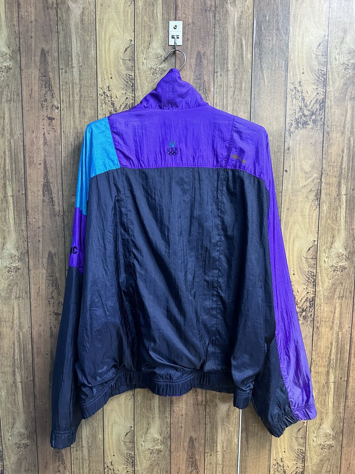 Sports Specialties Vintage Usa Olympic Jc Penny Nylon Zipper Jacket Z07 Size US L / EU 52-54 / 3 - 4 Thumbnail