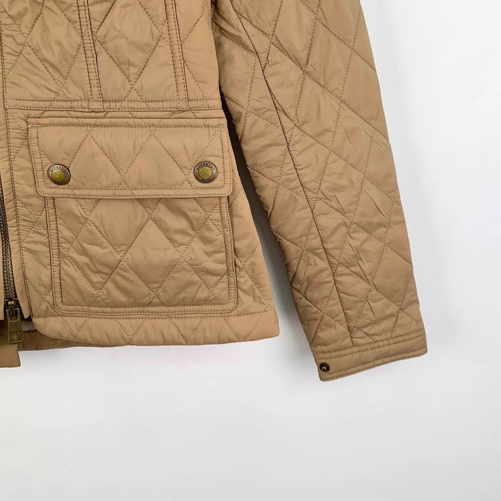 Burberry Burberry Brown Nova Check Zip Up Cotton Jacket XS Size XS / US 0-2 / IT 36-38 - 4 Thumbnail