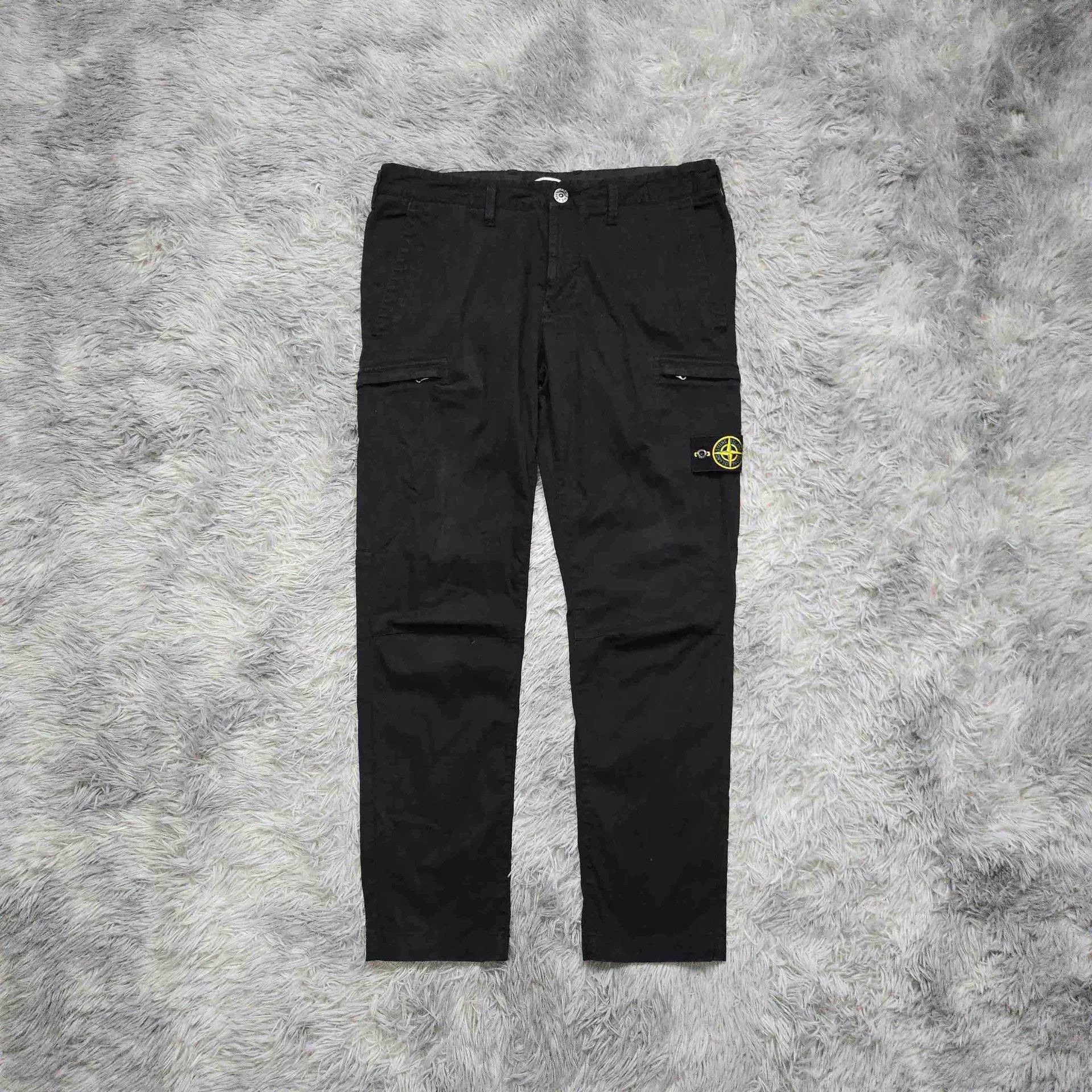 Stone Island Stone Island Black Designer Casual Size US M / EU 48-50 / 2 - 1 Thumbnail