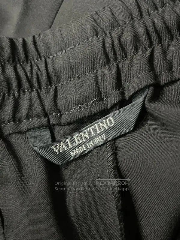 Valentino Valentino Black Embroidered Casual Trousers . Size US 30 / EU 46 - 7 Thumbnail