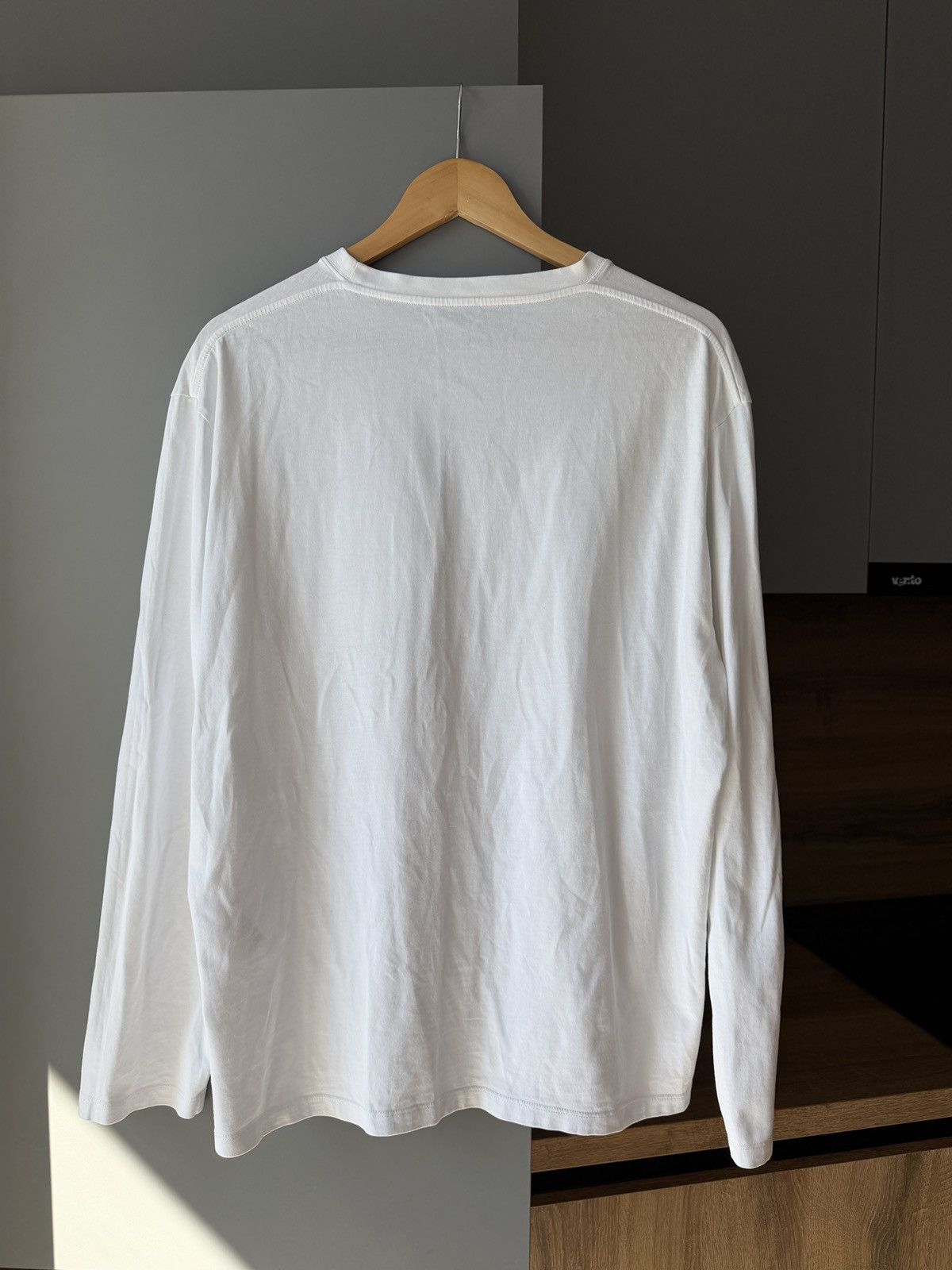 Loewe Loewe Anagram Cotton White Long Sleeve T-Shirt Size US M / EU 48-50 / 2 - 7 Thumbnail