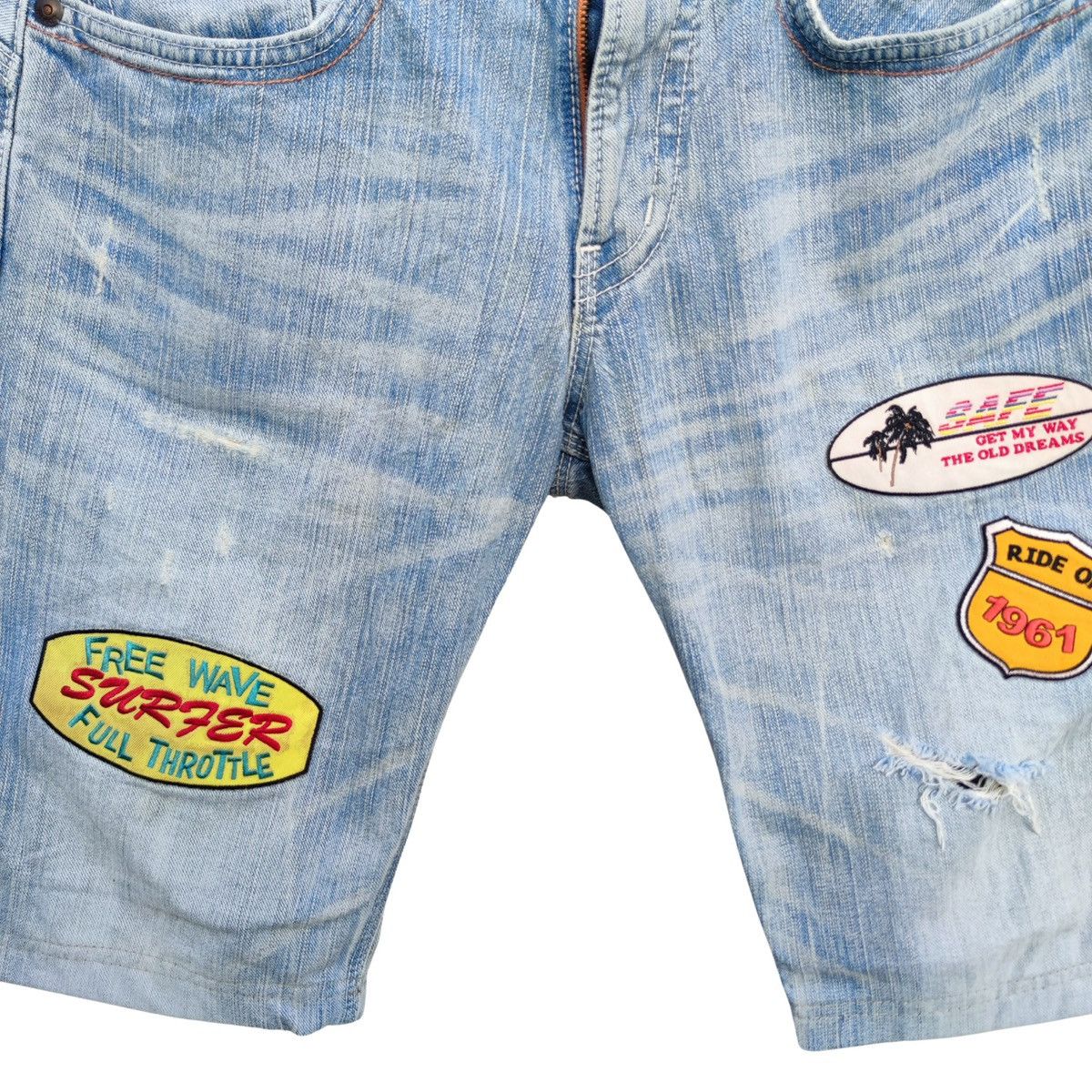 Edwin × Japanese Brand × Vintage Edwin With Surf Patch Denim Shorts Size US 30 / EU 46 - 7 Thumbnail
