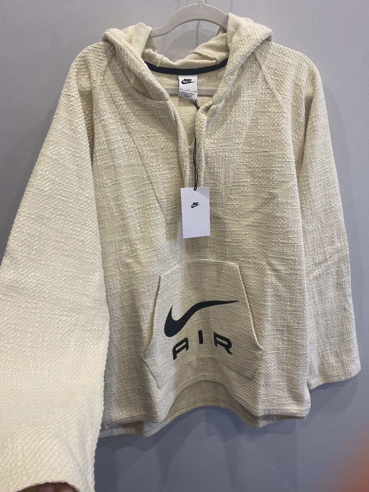 Nike × Stussy Nike x Stussy Natural Hoodie Oversized Size US S / EU 44-46 / 1 - 12 Thumbnail