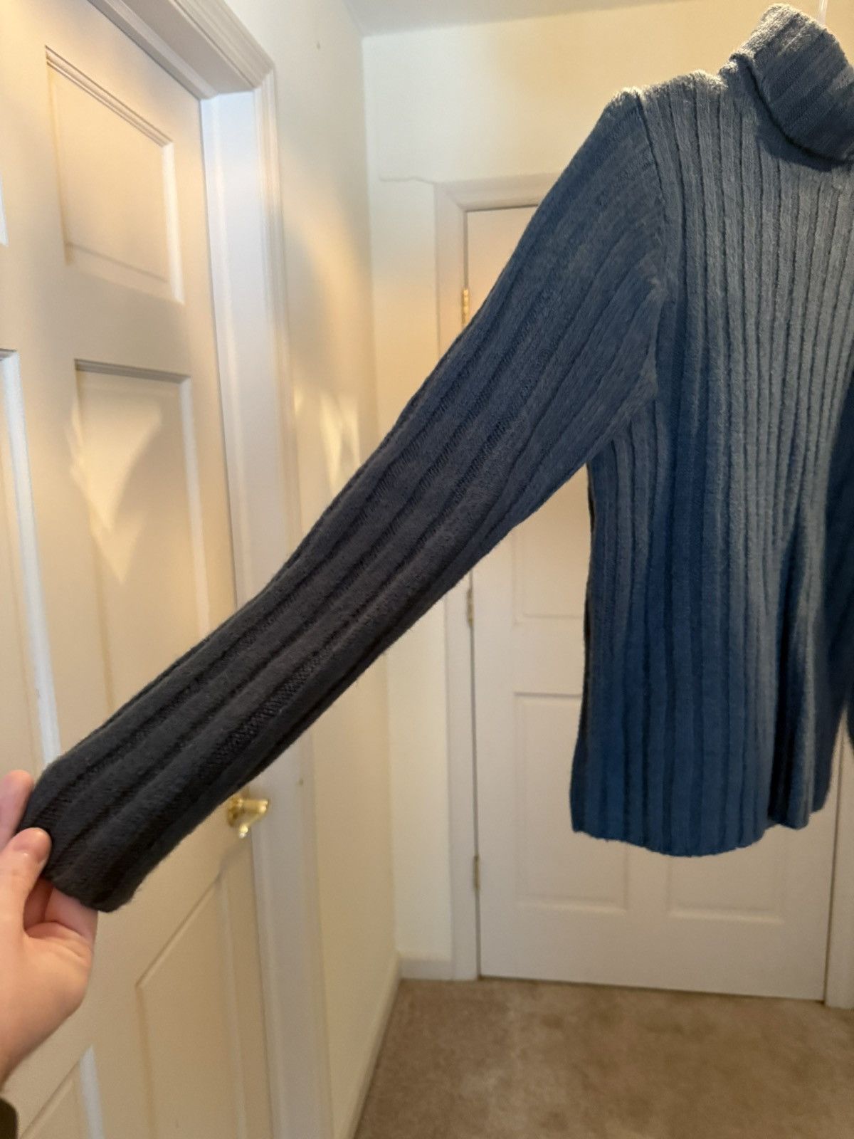 French Connection Corduroy Side Pocket Lined Wool Turtleneck Size US M / EU 48-50 / 2 - 13 Thumbnail