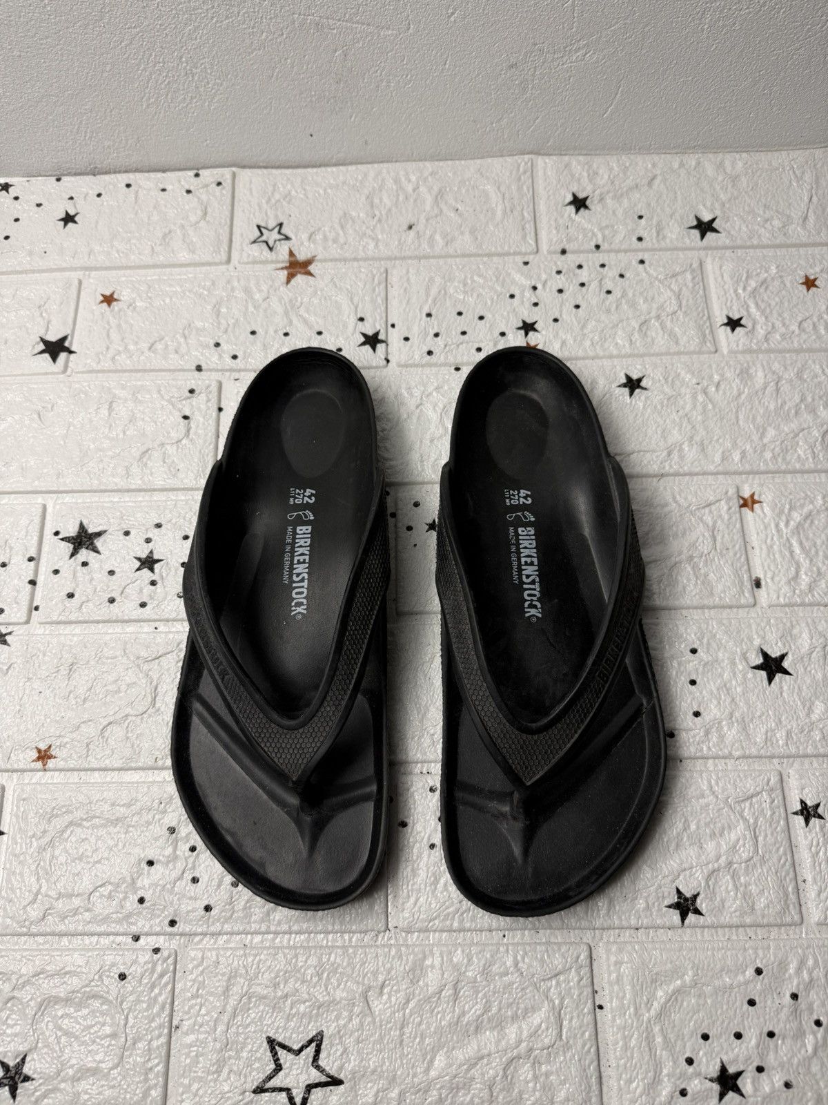 Birkenstock Birkenstock Honolulu EVA US9 UK8.5 EUR43 Men Sandals Black Size US 9 / EU 42 - 2 Thumbnail
