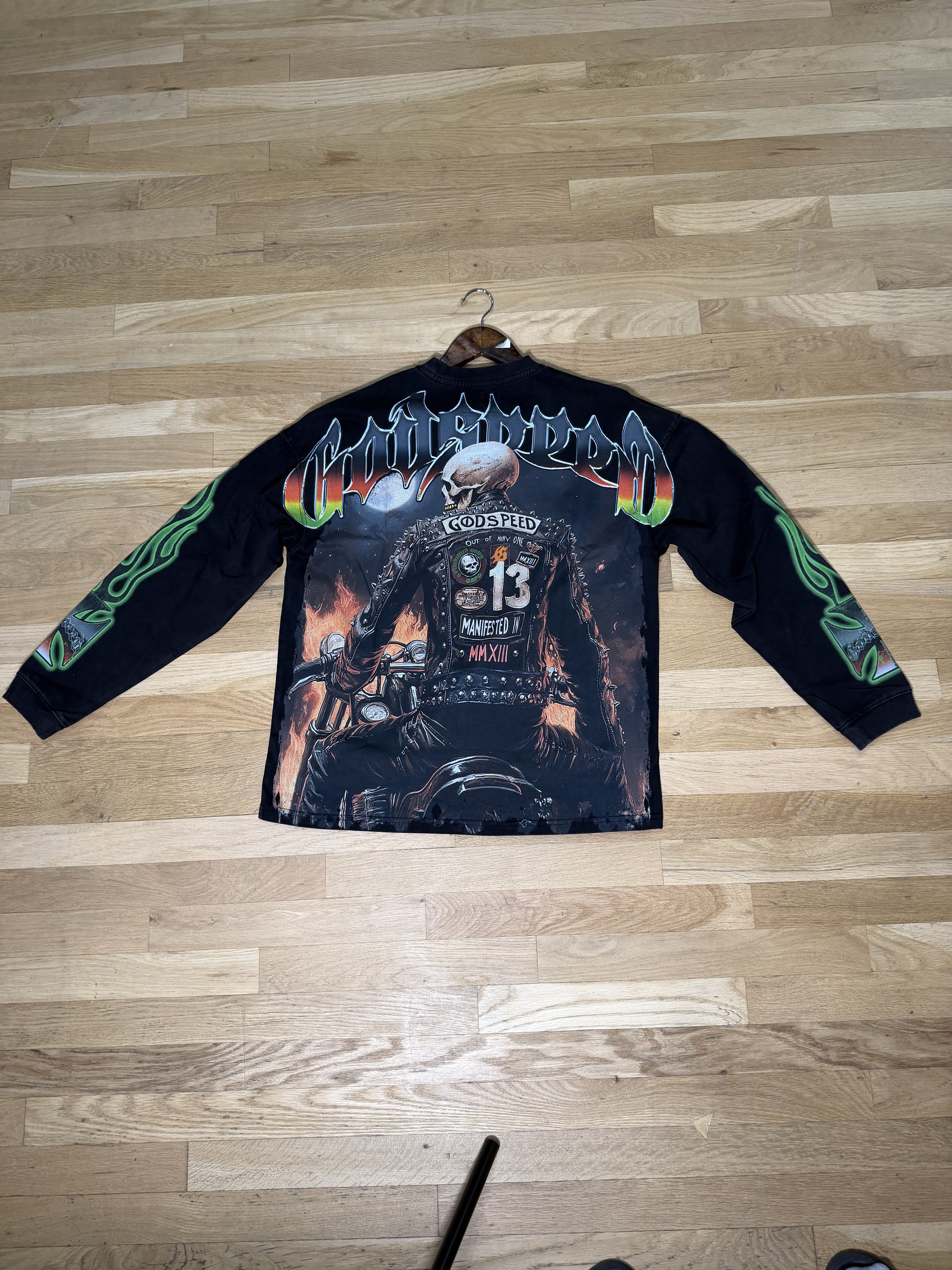 Godspeed GODSPEED INDOOR BIKER NATION LONG-SLEEVE BLACK Size US XL / EU 56 / 4 - 1 Thumbnail