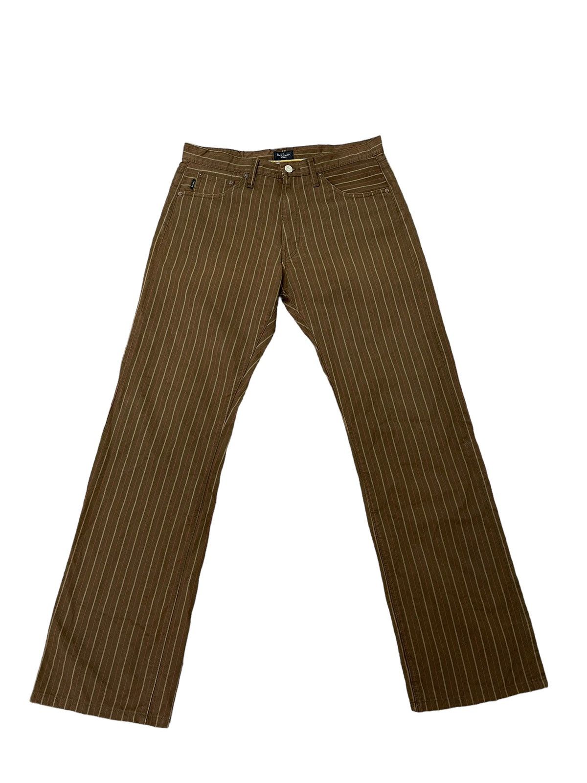 Japanese Brand Striped Jeans Paul Smith Regular Straight 6🟦2 Size US 32 / EU 48 - 9 Thumbnail