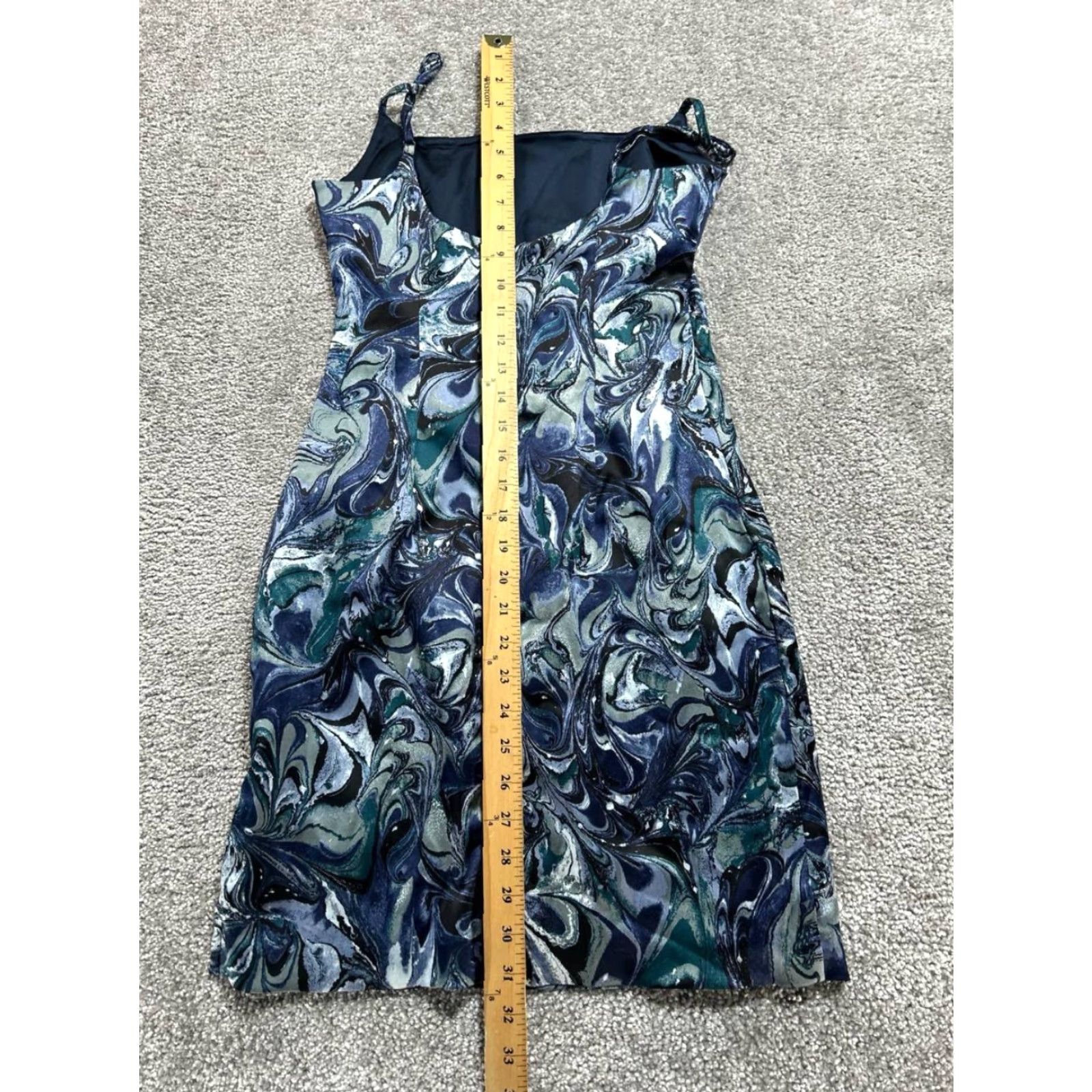 Abercrombie & Fitch Abercrombie & Fitch Sleeveless Mini Dress Womens Small Multicolor Swirl Print Size S / US 4 / IT 40 - 4 Thumbnail