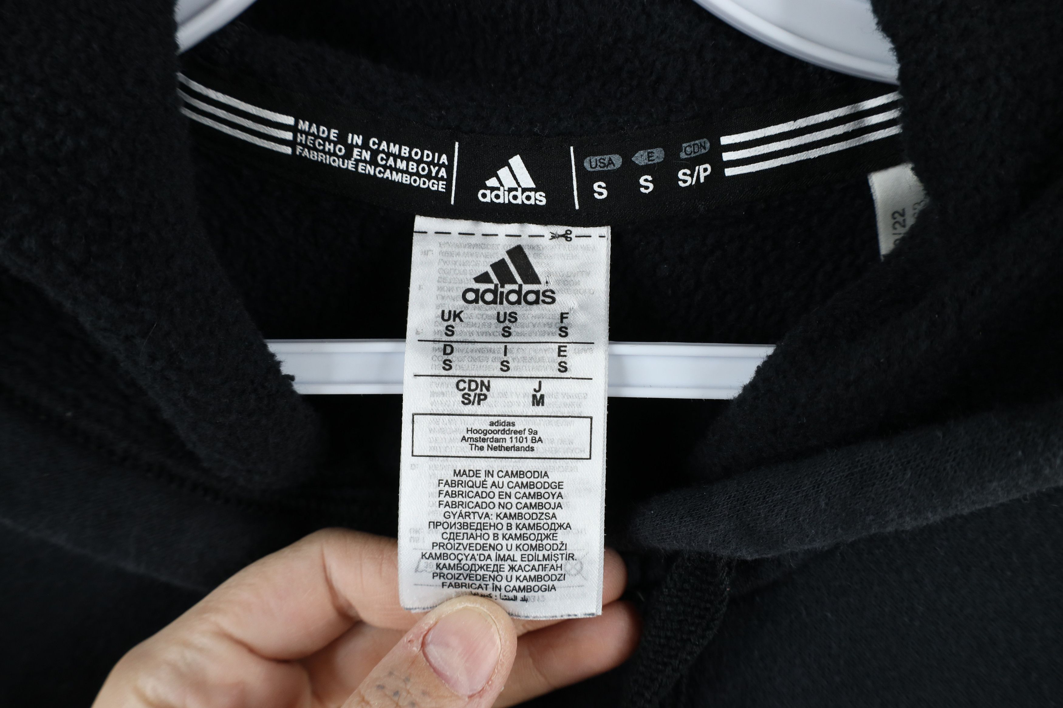 Adidas × Vintage Adidas Out Manchester United Soccer Football Hoodie Black Size US S / EU 44-46 / 1 - 8 Thumbnail