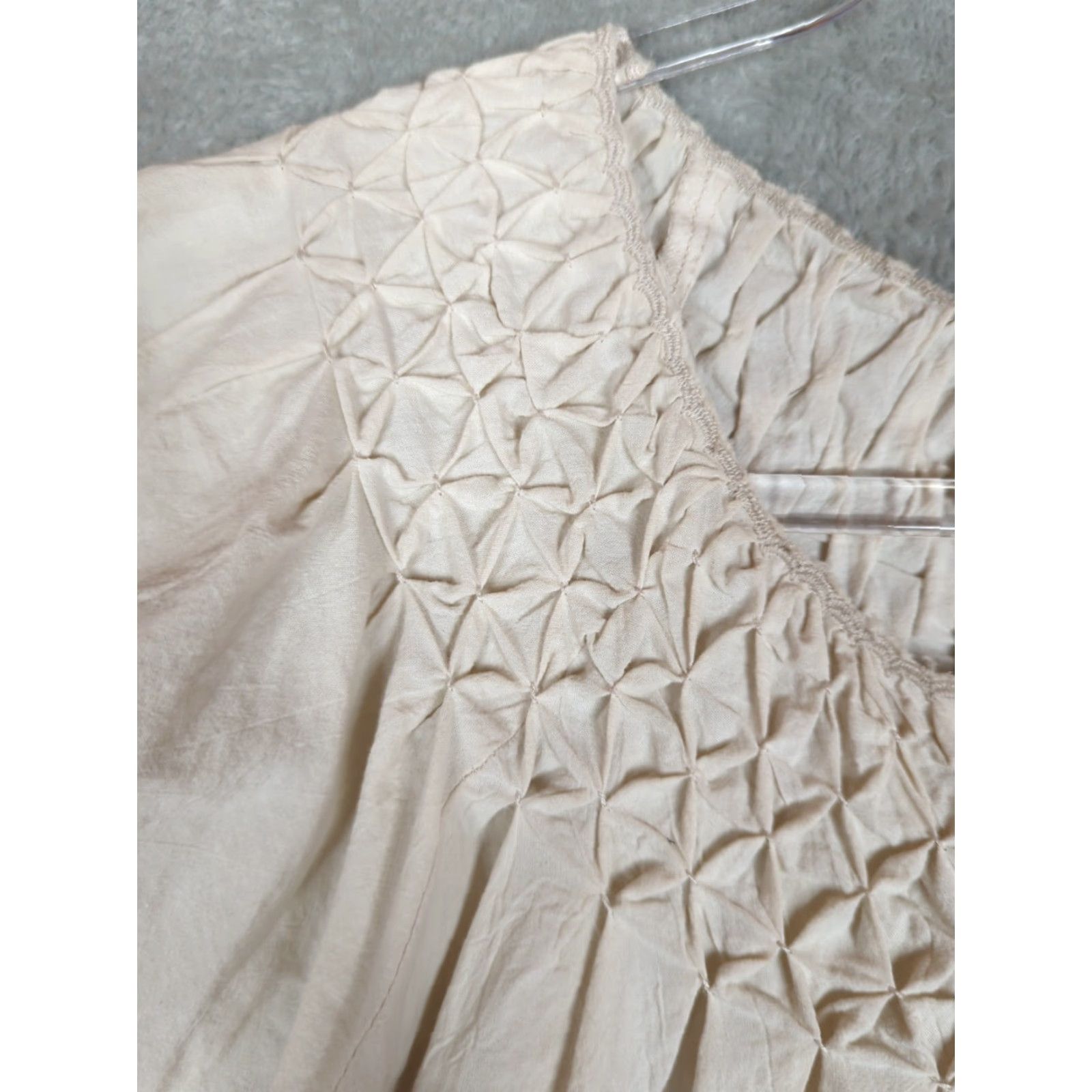 Vintage Grade & Gather Beige Cottagecore Puff Sleeve Shirt L Womens Puff Sleeve Top Casual Spring Summer Shirt Size L / US 10 / IT 46 - 3 Thumbnail