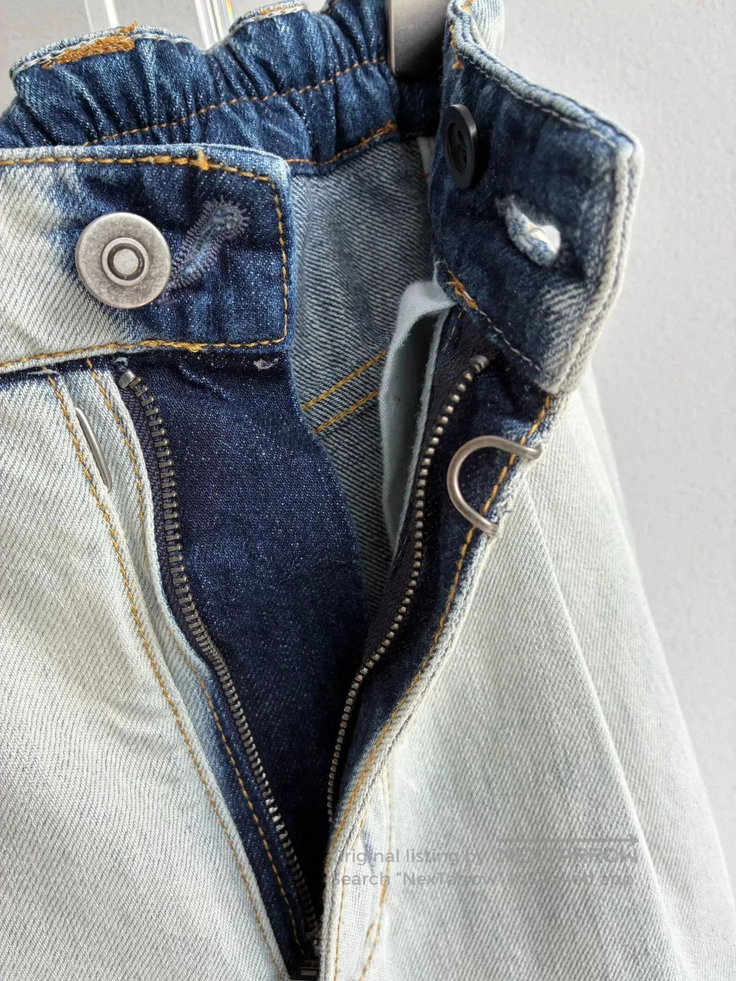 Maison Margiela Maison Margiela Light Blue Jeans. Size 37" - 5 Thumbnail