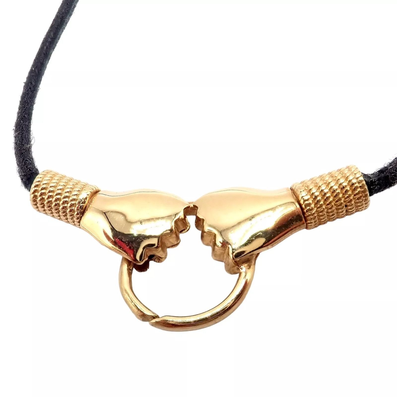 Gucci Gucci Gold Le Marche des Merveilles Tiger Bolo Tie Necklace Size ONE SIZE - 3 Thumbnail