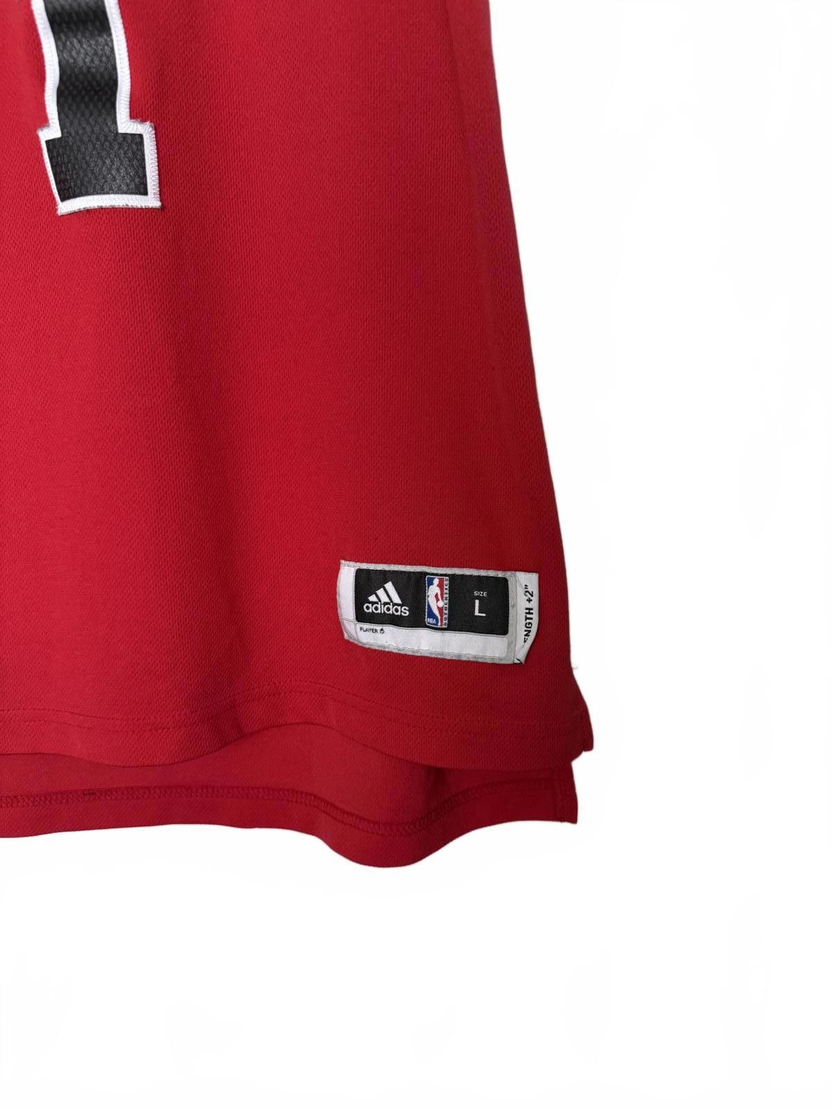 Adidas Adidas Chicago Bulls #1 Derrick Rose Jersey - Iconic Red Size XS / US 0-2 / IT 36-38 - 2 Thumbnail