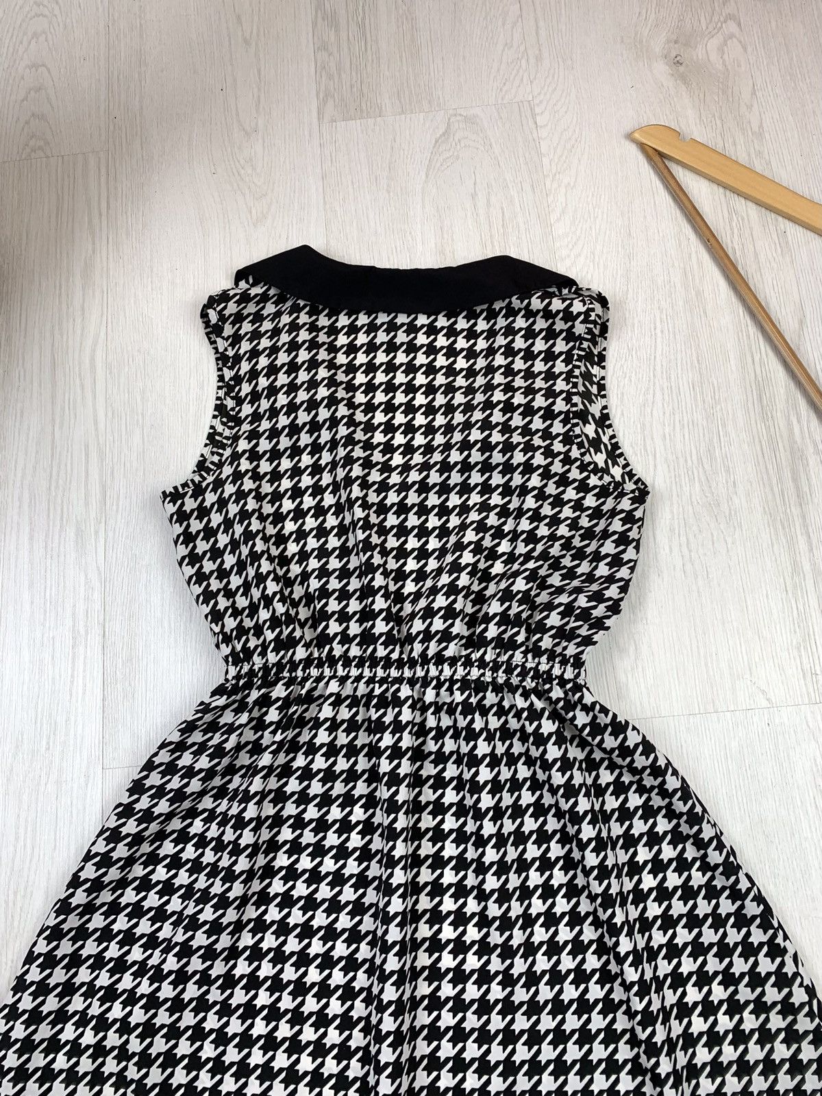 Kim Kardashian Kim Kardashian Black Houndstooth Dress Size XS Size XS / US 0-2 / IT 36-38 - 8 Thumbnail