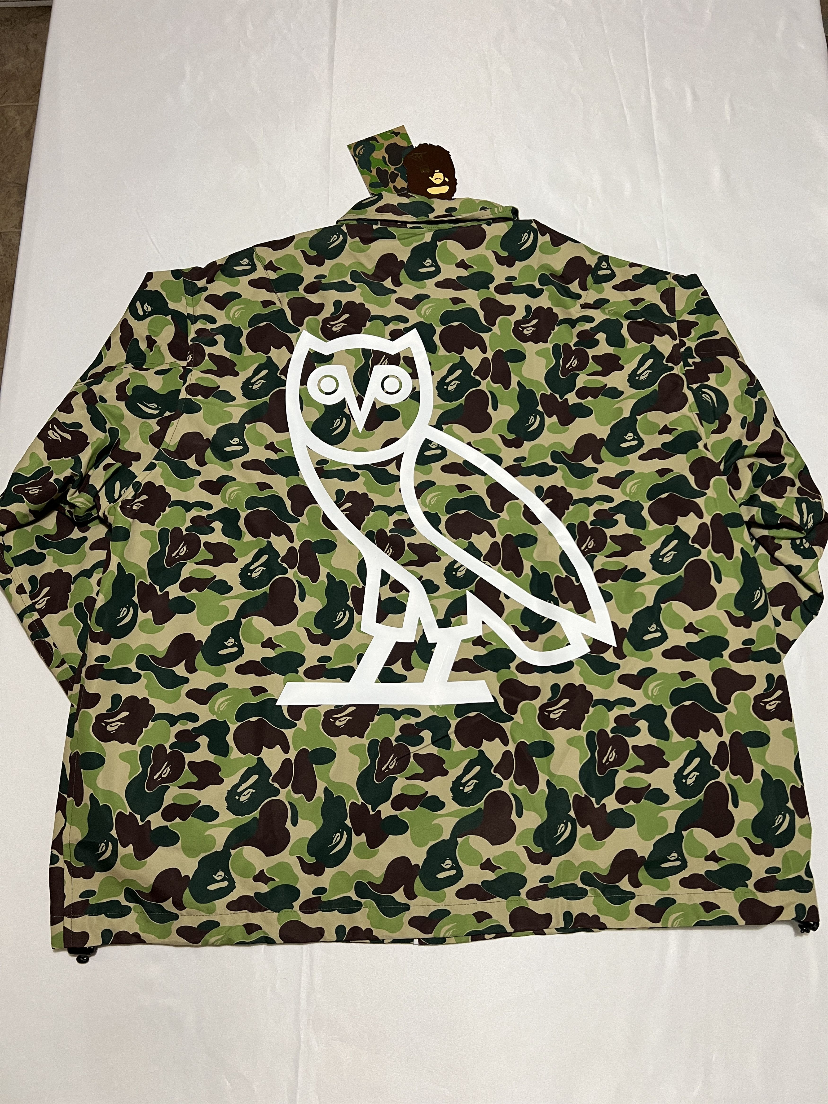 A BATHING APE OVO ABCカモ　コーチジャケット　BAPE A BATHING APE OVO ABCカモ コーチジャケット BAPE A BATHING APE® Abc
