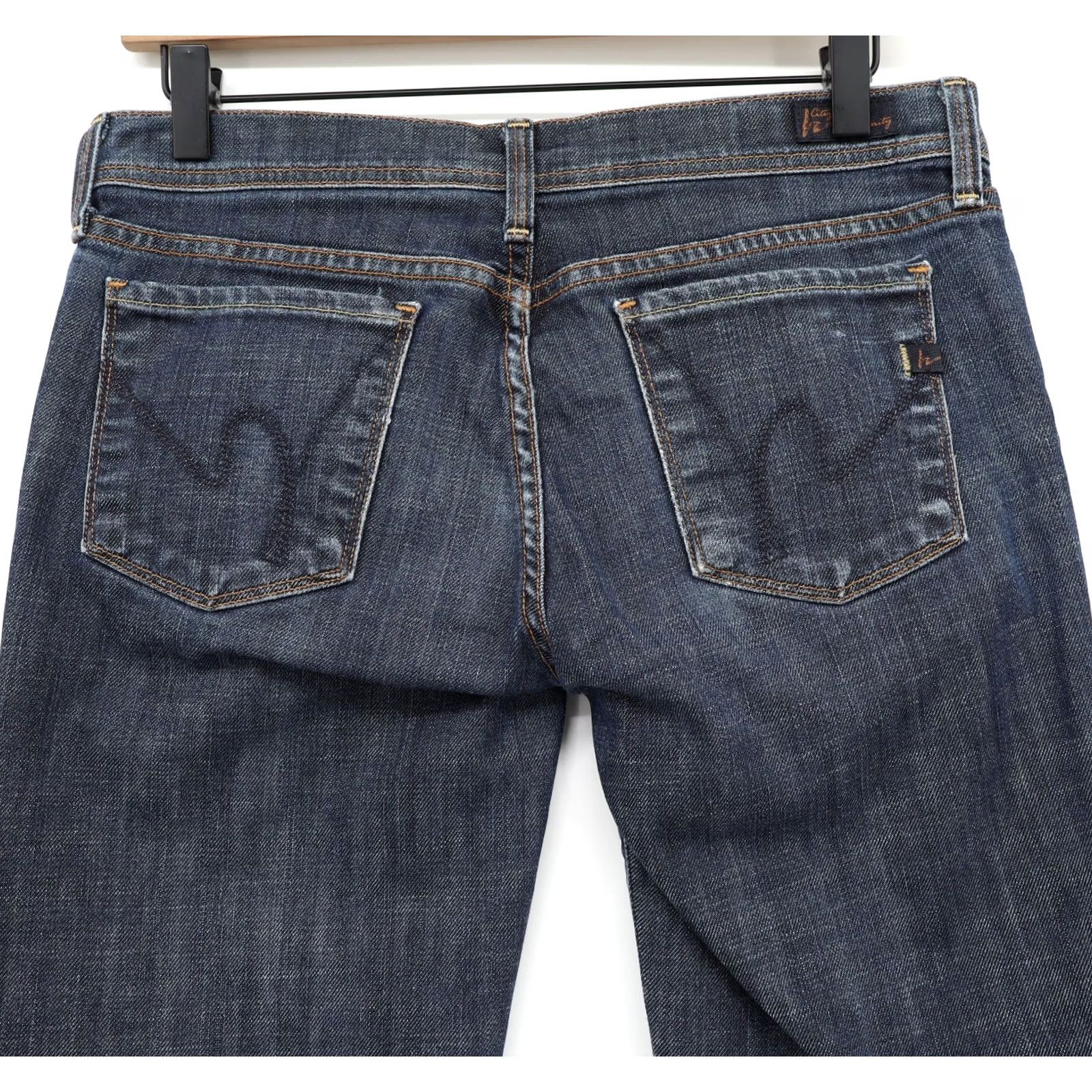 Citizens Of Humanity Citizens of Humanity Jeans Flared 29 Regular Blue Cotton Elastane 5-Pocket Rise 7" Inseam 27.5" Vintage No Women XS-XL? (Oops) Size ONE SIZE - 4 Thumbnail