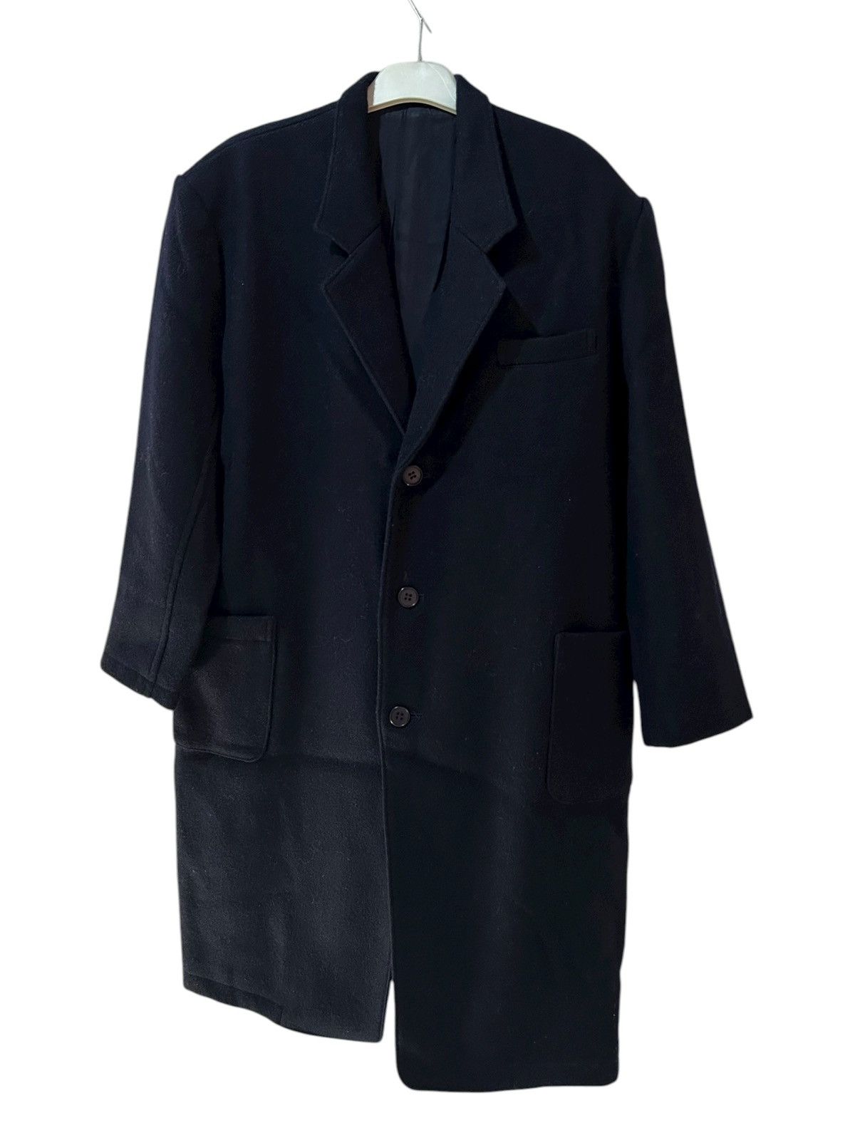 Yohji Yamamoto Y's Yohji Yamamoto Wool Long Coat - dmc Size US L / EU 52-54 / 3 - 5 Thumbnail