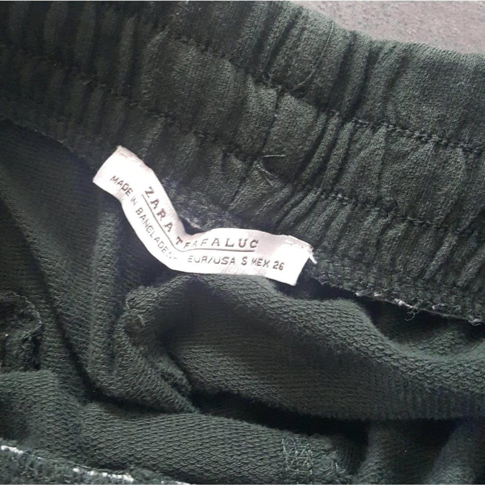Zara Dark Green Zara Jogger Pant Size 26" / US 2 / IT 38 - 3 Thumbnail