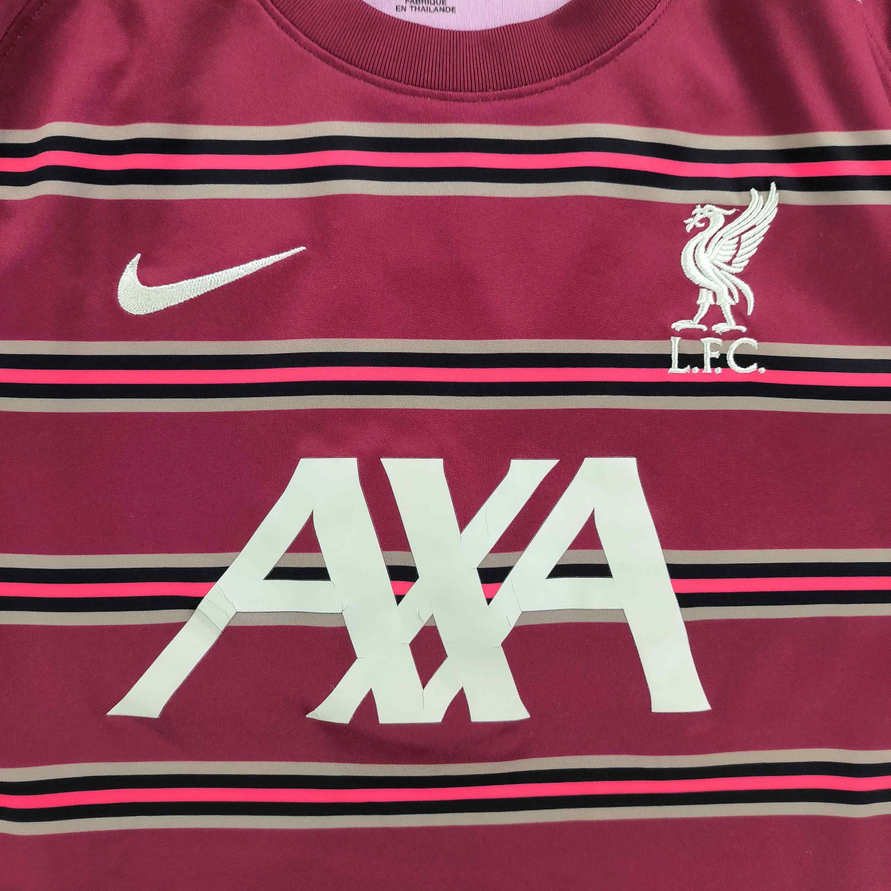 Nike Liverpool 2021-22 Nike pre-match training football jersey S Size US S / EU 44-46 / 1 - 3 Thumbnail