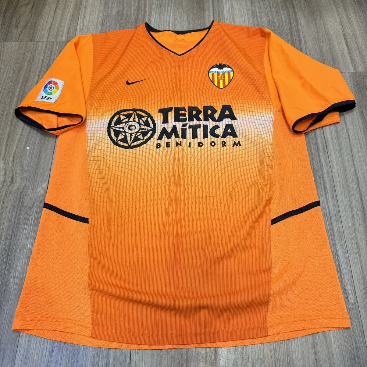Nike Valencia 02/03 away shirt #19 Refete Size US M / EU 48-50 / 2 - 1 Thumbnail