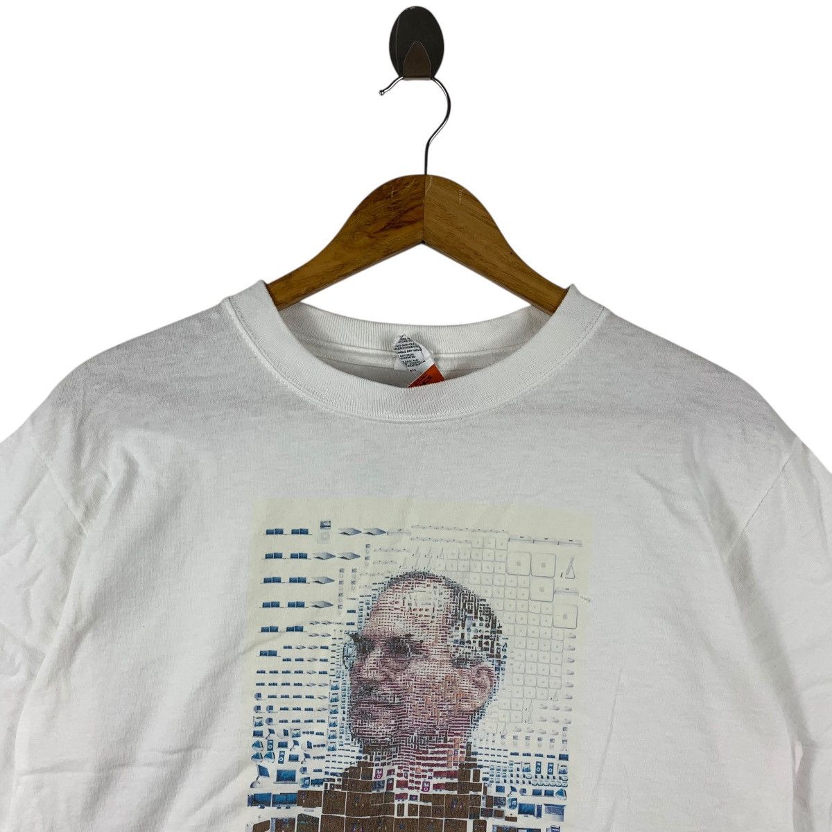 Anvil × Apple × Vintage Vintage STEVE JOBS apple photo printed tee Size US M / EU 48-50 / 2 - 2 Thumbnail