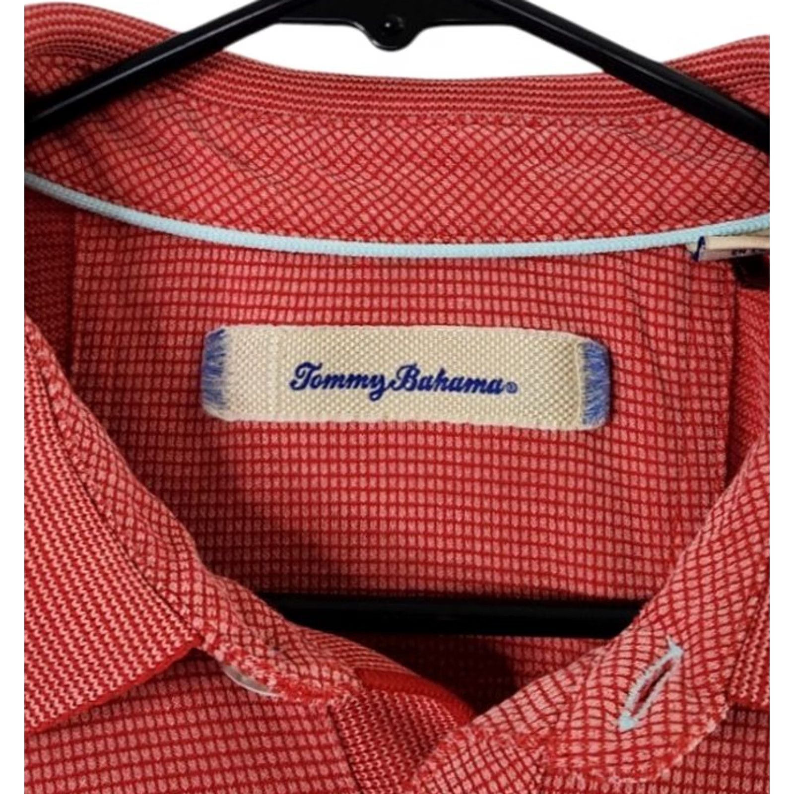 Tommy Bahama Tommy Bahama Mens L Polo Shirt Red Embroidered Logo Short Sleeve Size US L / EU 52-54 / 3 - 4 Thumbnail