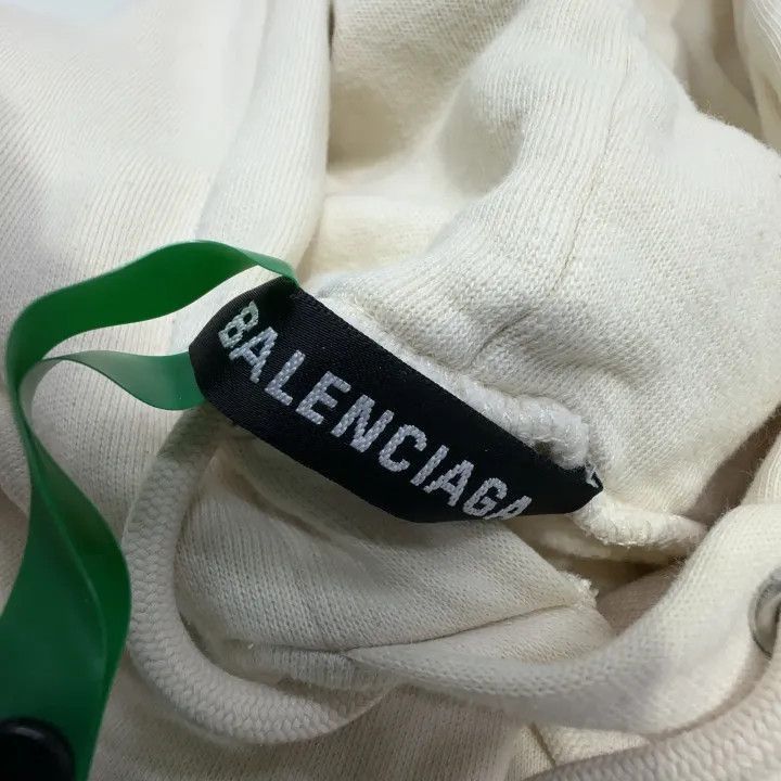 Balenciaga Balenciaga Men's Hooded Pullover Sweatshirt 0079-2507 Size US S / EU 44-46 / 1 - 4 Thumbnail