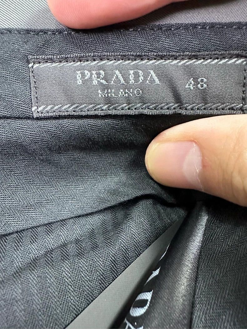 Prada Prada Dark gray suit casual pants 2501-Nextarrow Size US 32 / EU 48 - 3 Thumbnail