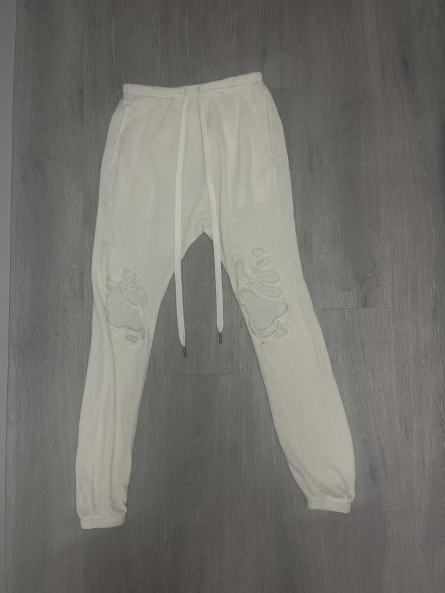 R13 Shredded drop crotch sweatpants. XS Size 26" / US 2 / IT 38 - 6 Thumbnail