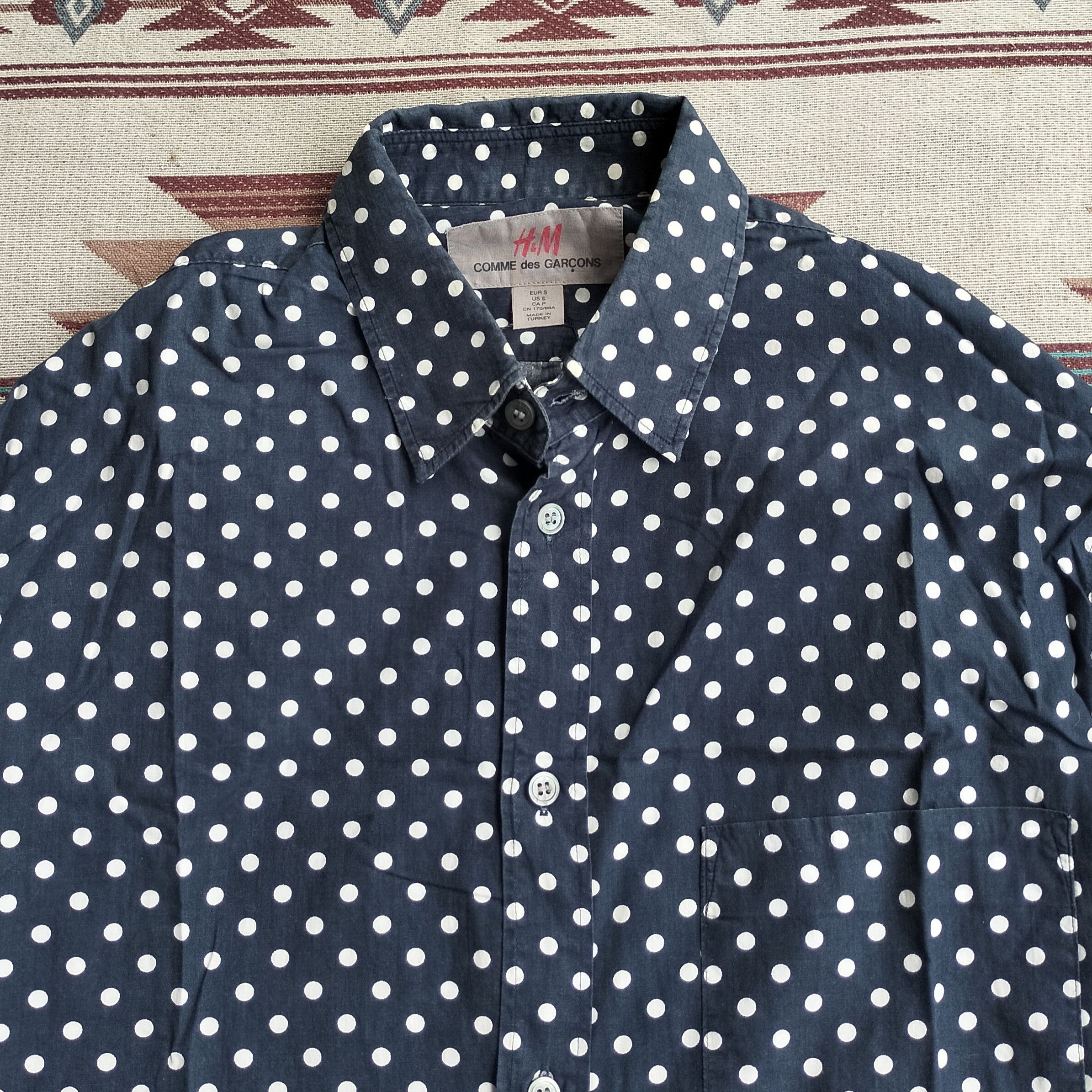 Comme des Garcons × H&M H&M Comme des Garcons polka Ls shirt Size US S / EU 44-46 / 1 - 3 Thumbnail
