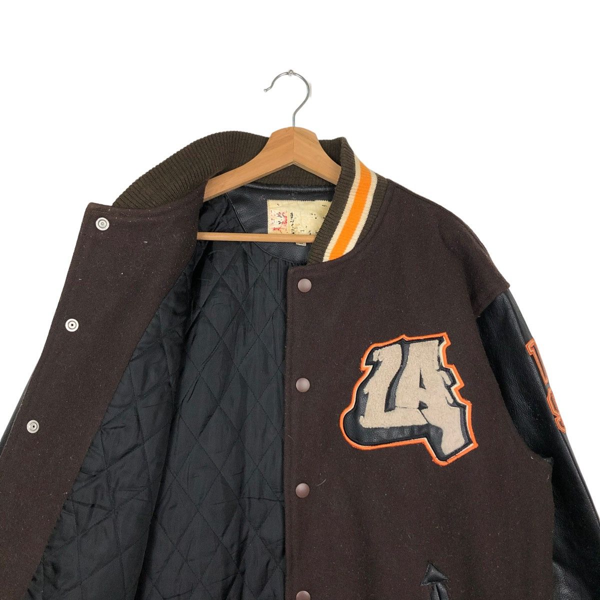 Japanese Brand 💥RARE VINTAGE VARSITY JACKET CONART LEATHER BIG LOGO Size US M / EU 48-50 / 2 - 9 Thumbnail