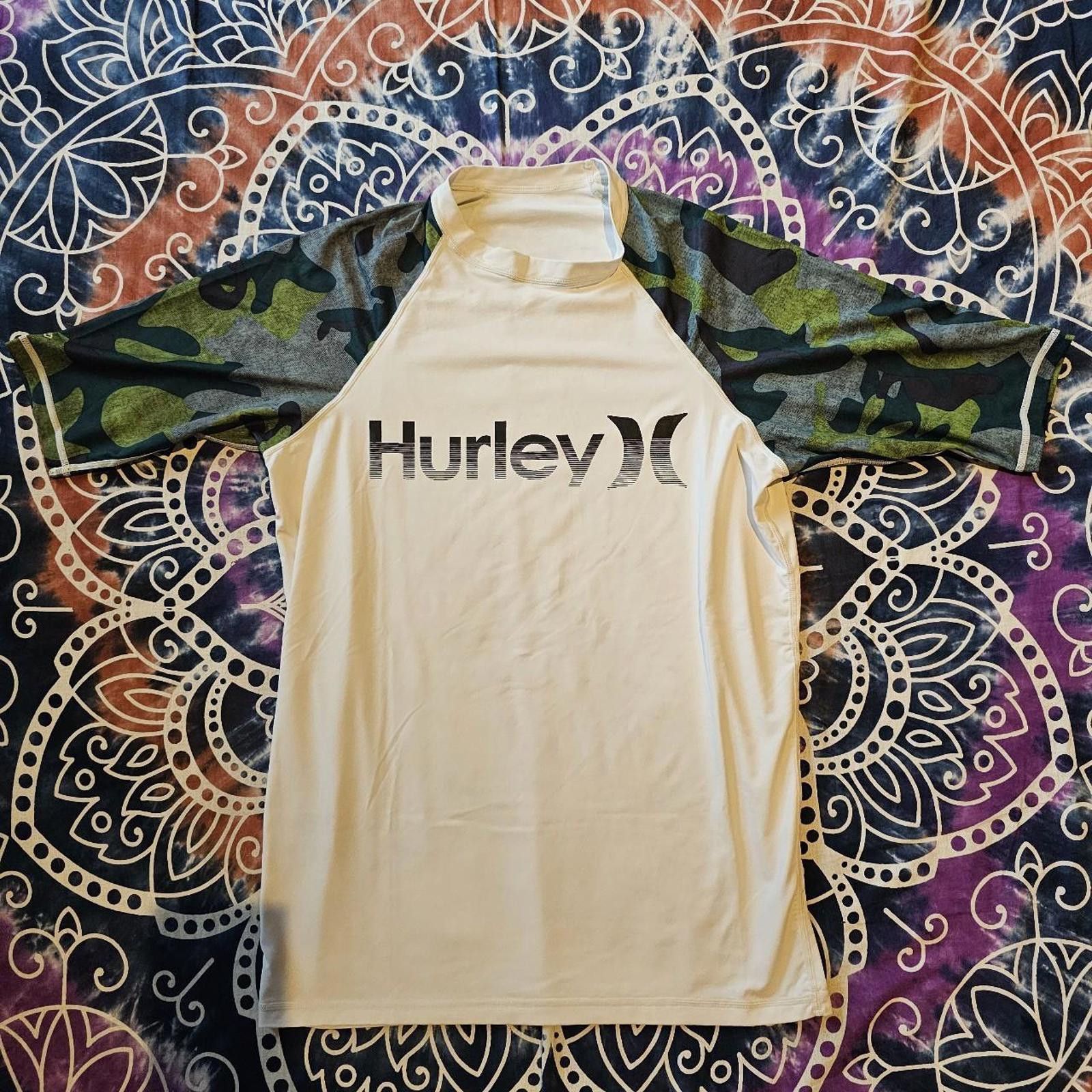 Hurley Hurley Kid's White and Green Swimsuit Shirt Size US 26 / EU 42 - 1 Thumbnail