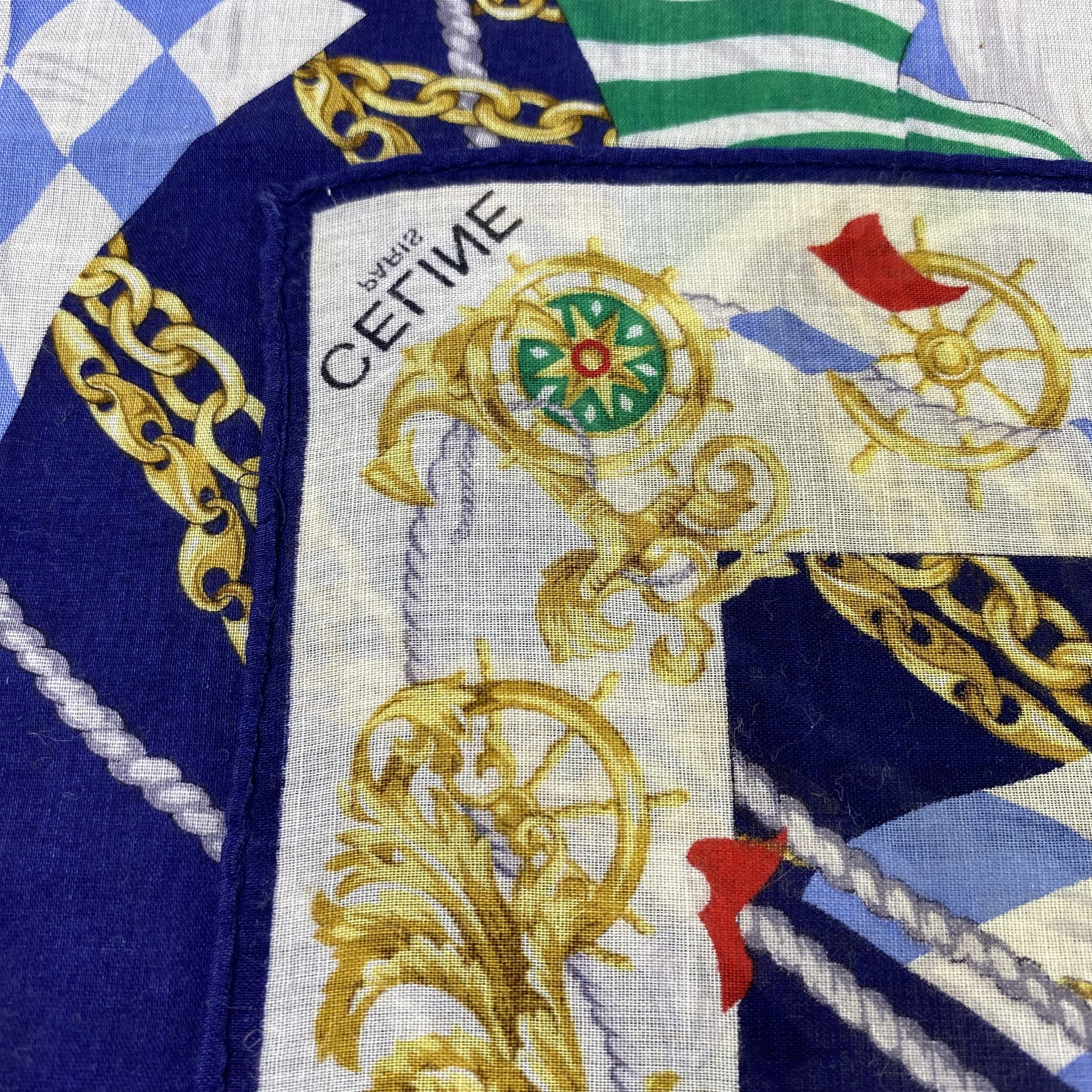 Celine Celine Handkerchief Neckerchief Bandana-B1709 Size ONE SIZE - 6 Thumbnail