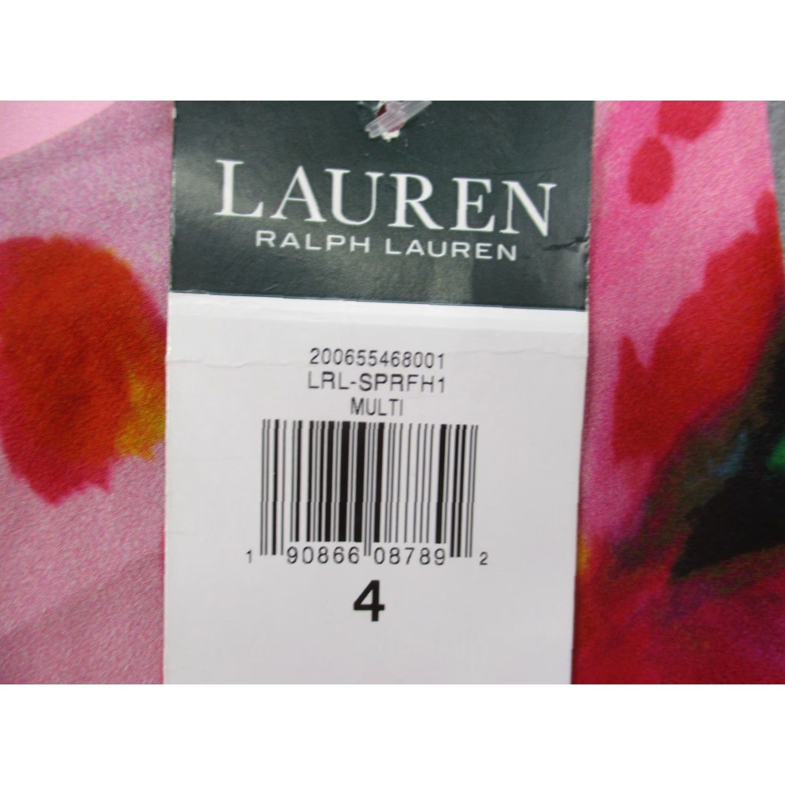 Ralph Lauren Lauren Ralph Lauren Dress Womens 4 Floral Sleeveless Asymmetrical Hem Spring Size S / US 4 / IT 40 - 2 Thumbnail