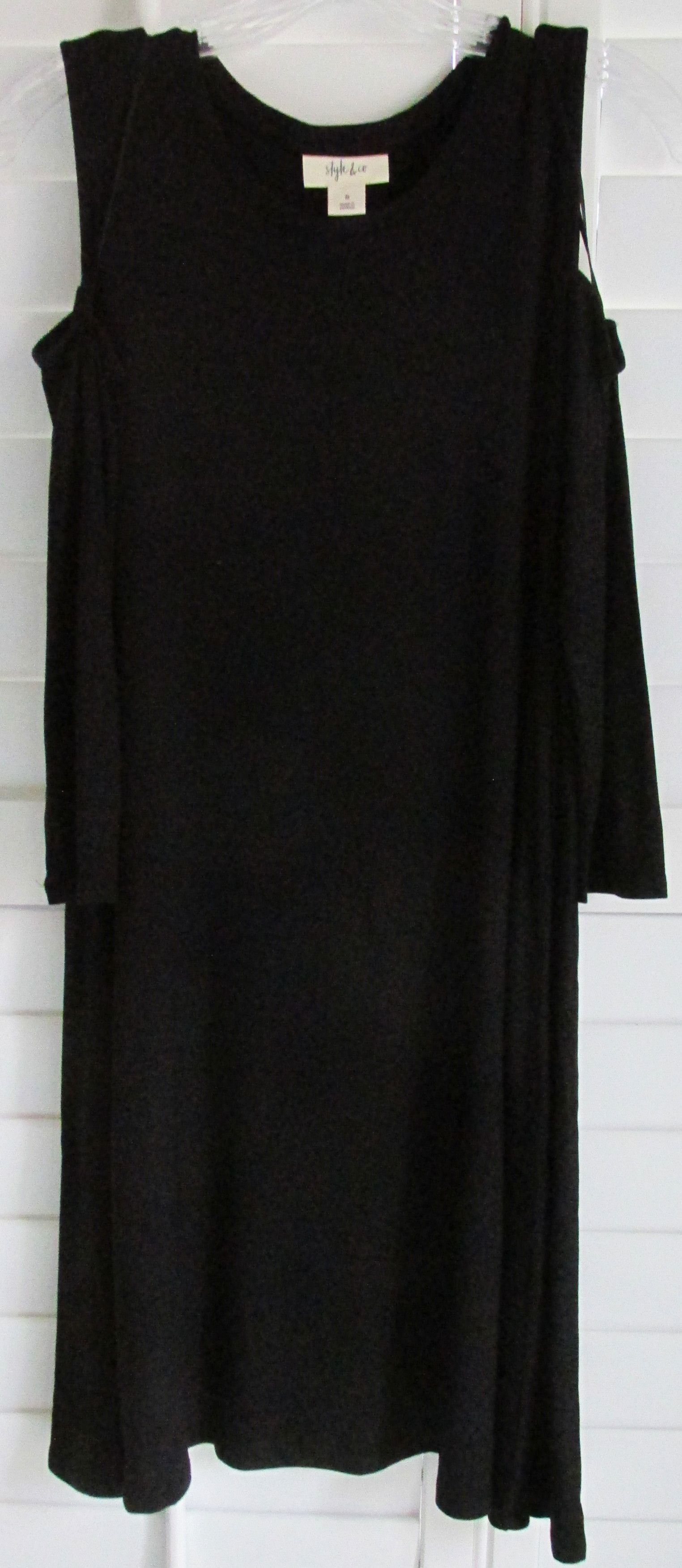 Style & Co Style & Co (NWT) Cold (Open) Shoulder Knit Dress Size Small Size S / US 4 / IT 40 - 2 Thumbnail