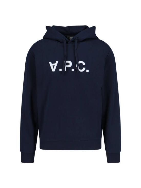 A.P.C. A.P.C. Men Hoodies COHBN M27908 TIQ Blue Size US L / EU 52-54 / 3 - 1 Thumbnail