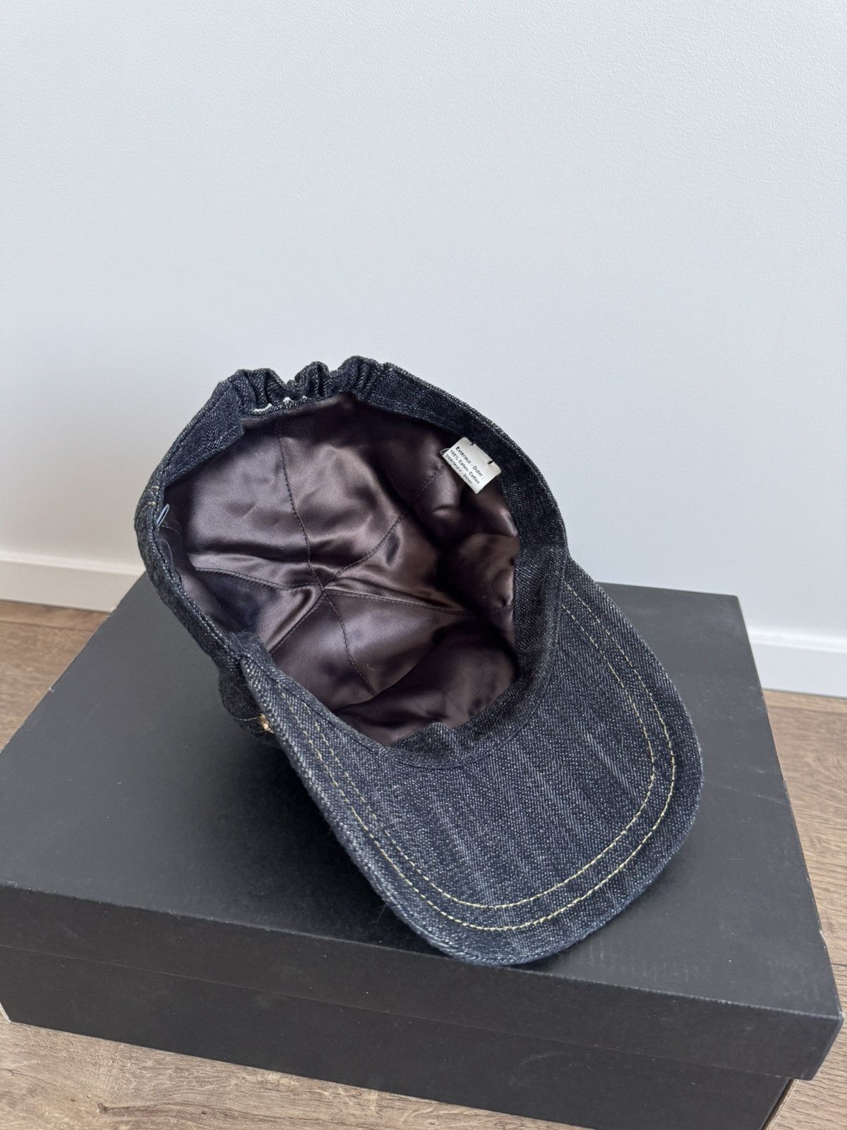 Chanel Chanel Denim Cap Size ONE SIZE - 3 Thumbnail