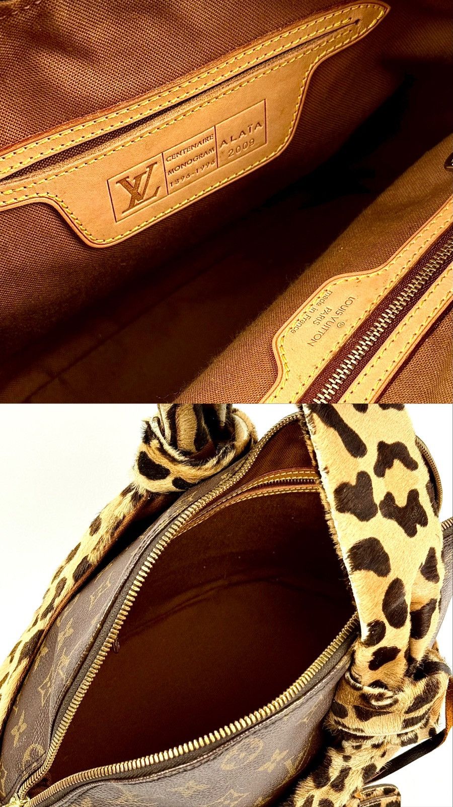 Louis Vuitton Louis Vuitton - Alaïa - 1996 - LaCentenaire - Leopard - Alma Size ONE SIZE - 21 Thumbnail